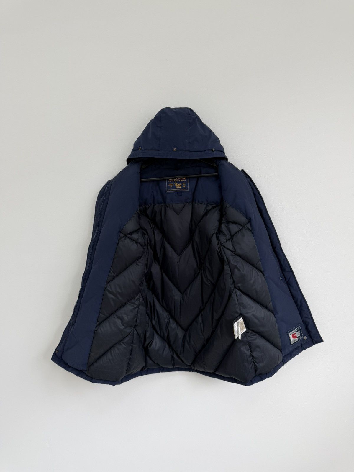 Goretex Woolrich Women Parka Jacket Size L Blue Size M / US 6-8 / IT 42-44 - 4 Thumbnail