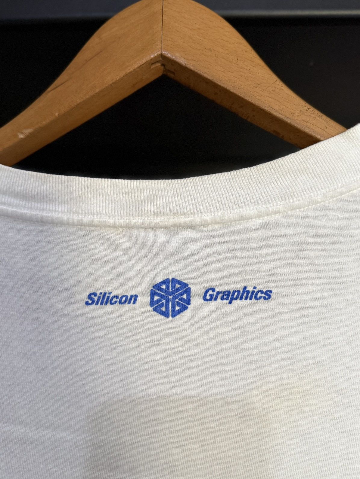 Vintage 90s Silicon Graphics Inspired By Vision Faded Boxy T