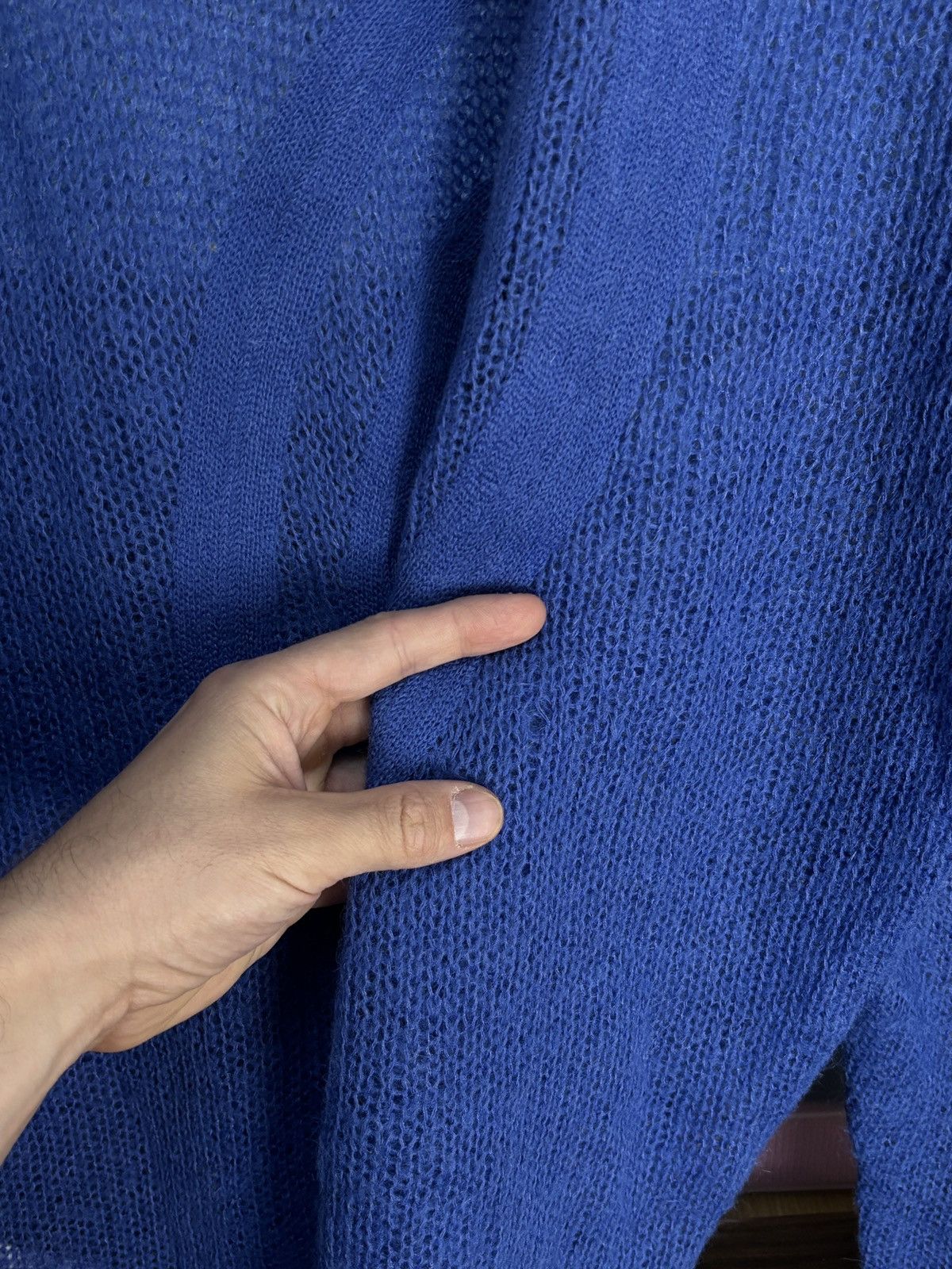 Stussy Stussy Loose Knit Avant Garde Sweater Vintage Mohair Blend Size US XL / EU 56 / 4 - 7 Thumbnail