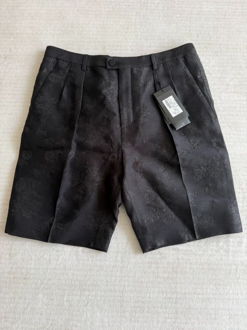 Saint Laurent Paris Floral Embroidered Casual Shorts Size 48- DMC Size US 31 - 1 Thumbnail