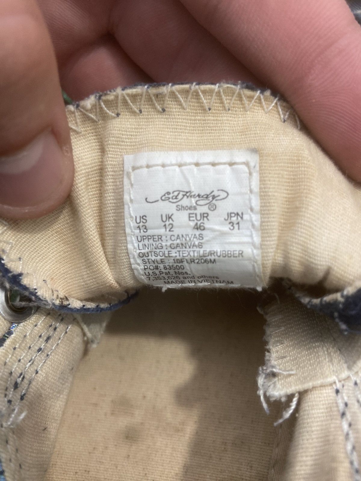 Ed Hardy Ed hardy shoes Size US 13 / EU 46 - 8 Thumbnail