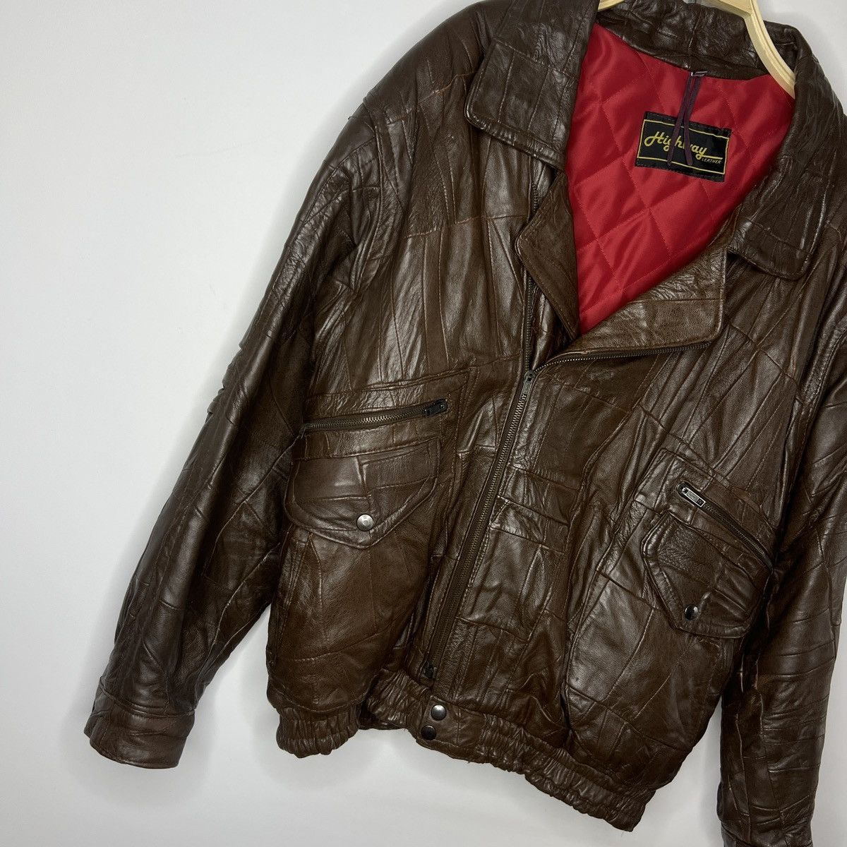 Vintage Vintage Real Leather Jacket Biker Black Rare Luxury Ramones Size US L / EU 52-54 / 3 - 3 Thumbnail