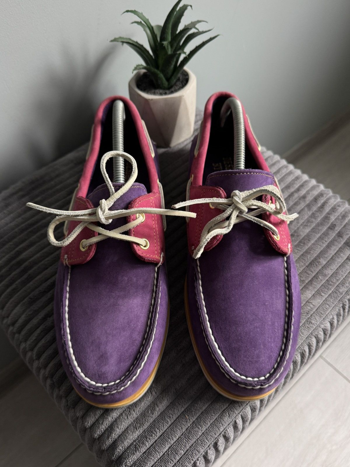 Timberland Vintage Timberland Purple/Pink Loafers Size US 10 / EU 43 - 7 Thumbnail