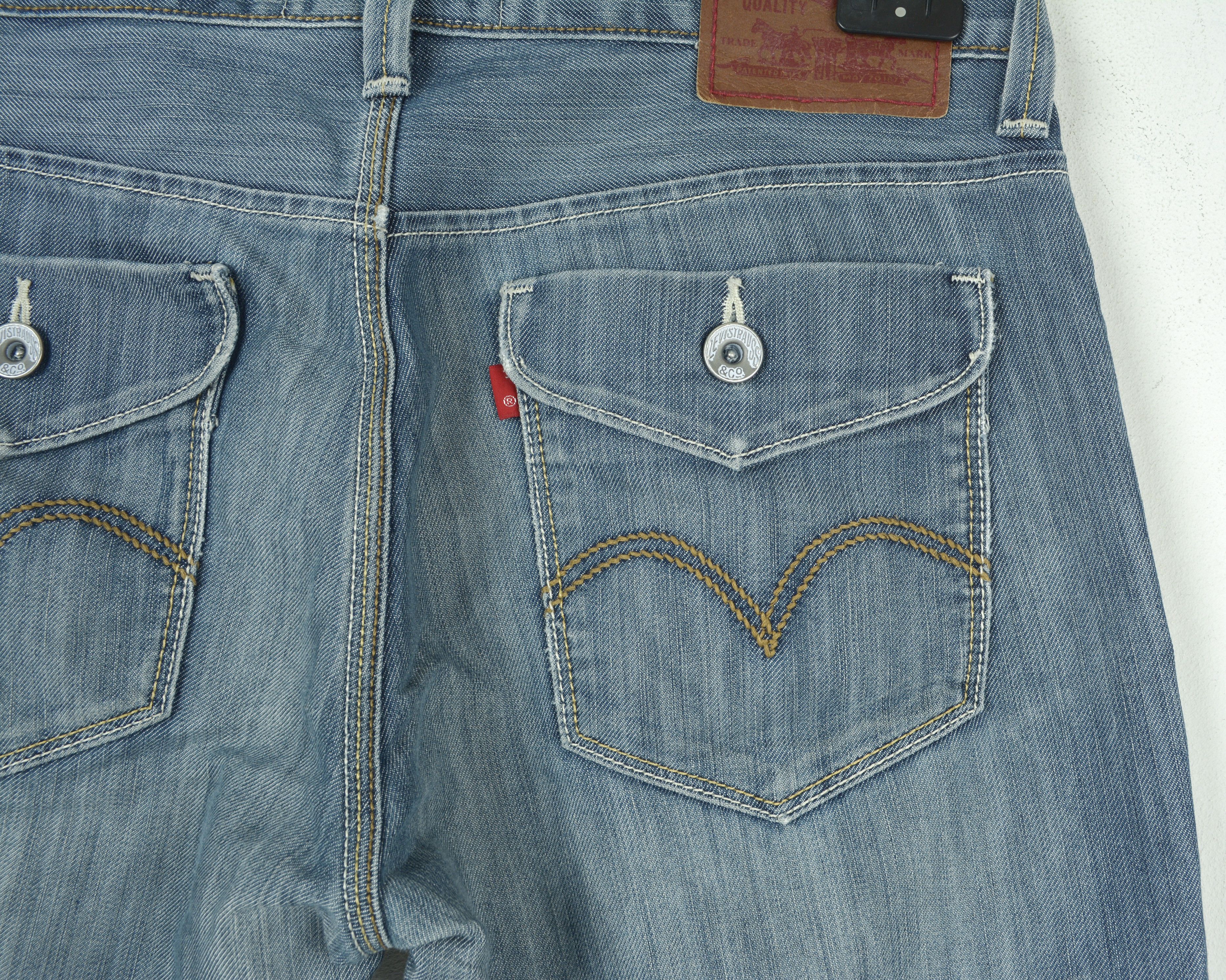 Levi's 514 W32 L30 Slim Fit Jeans Denim Pants Straight Leg Trousers Size US 32 / EU 48 - 6 Thumbnail