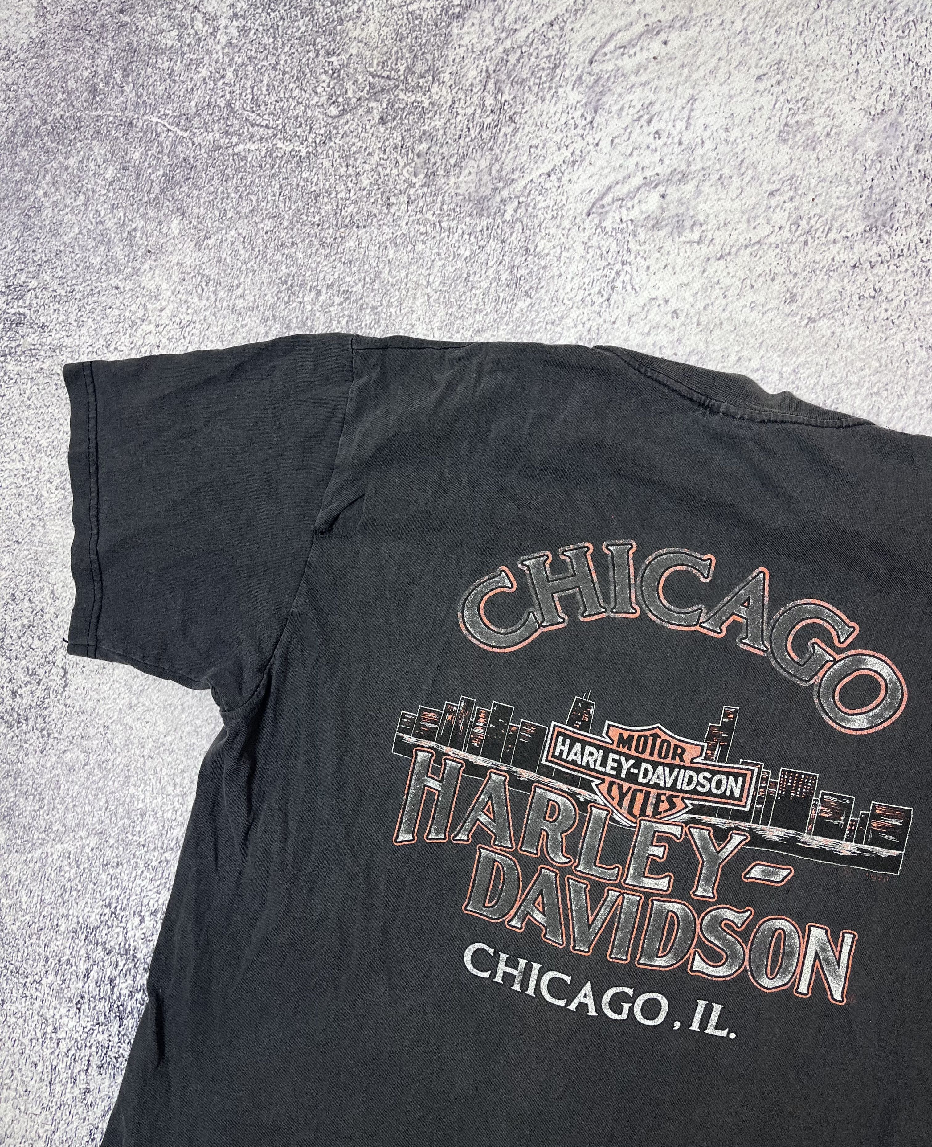 Harley Davidson × Japanese Brand Vintage mens t-shirt Harley-Davidson size L 1998 Size US L / EU 52-54 / 3 - 15 Thumbnail