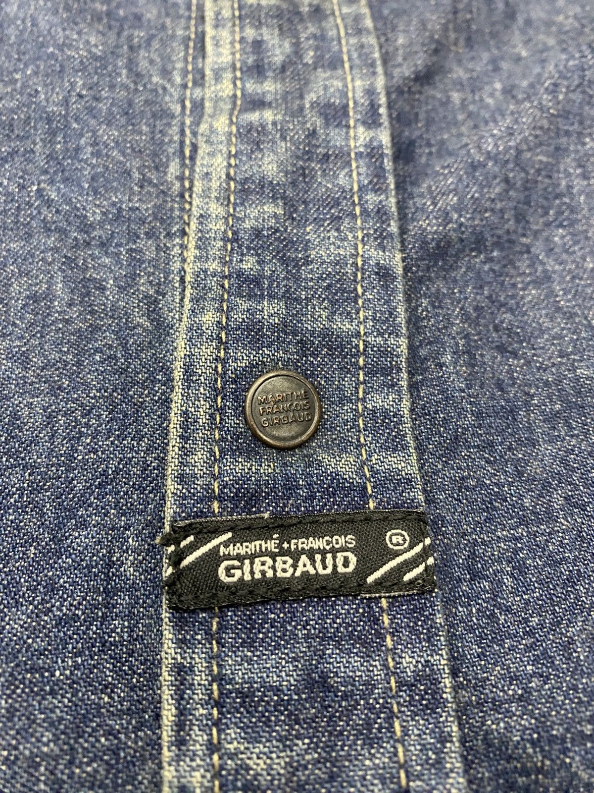 Marithe + Francois Girbaud Vtg Marithe Francois Girbaud oversize denim shirt Size US XXL / EU 58 / 5 - 7 Thumbnail