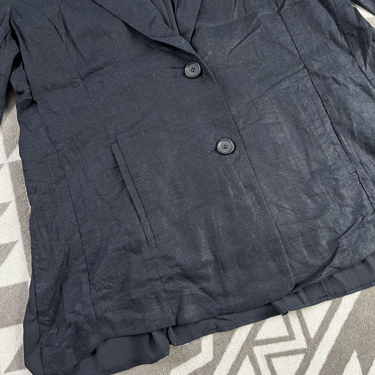 Hussein Chalayan Hussein chayalan back cringkle blazers Size L / US 10 / IT 46 - 5 Thumbnail