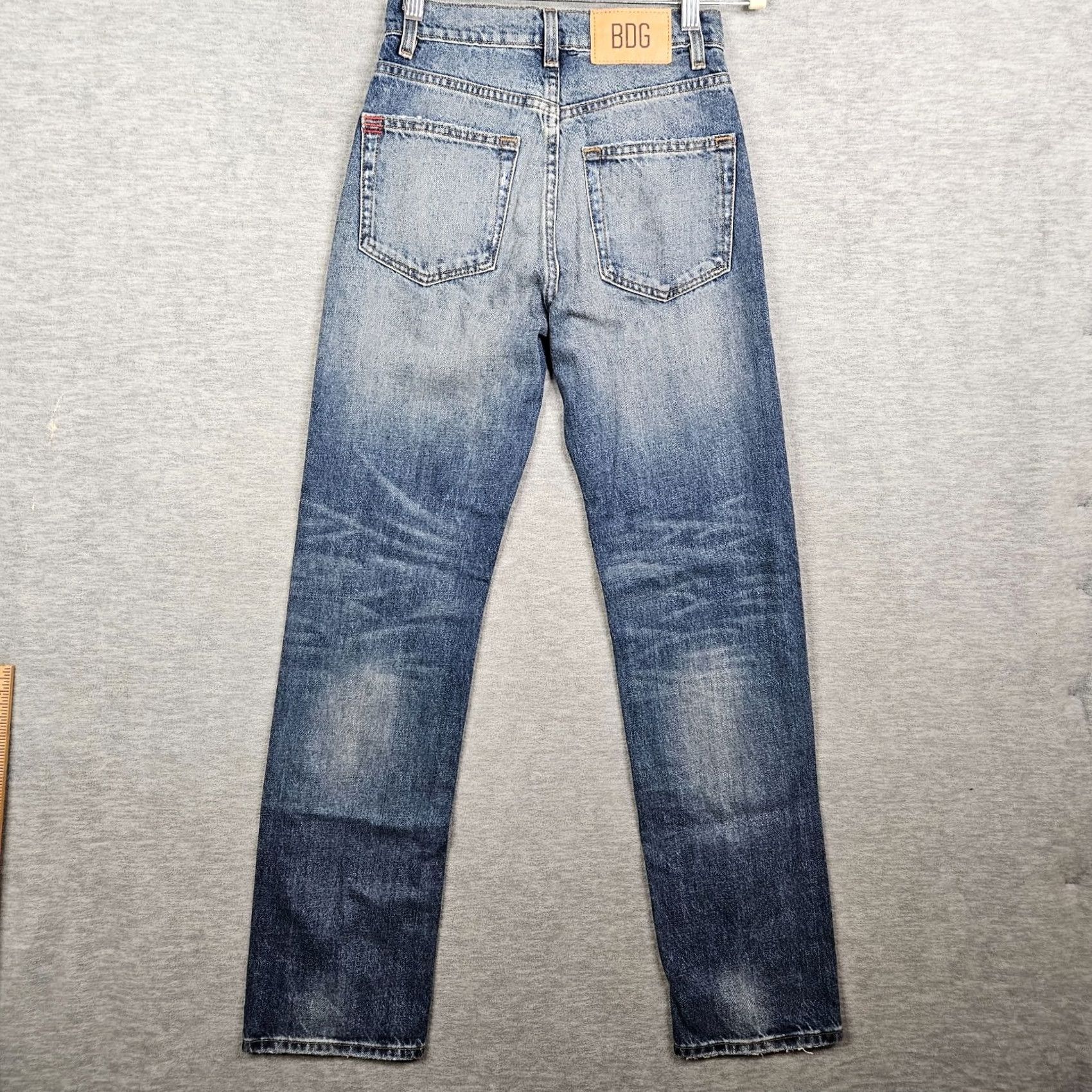 Bdg BDG Women's Cowboy Jeans Blue Straight Regular Size 25 New Size 42" / US 20 - 2 Thumbnail