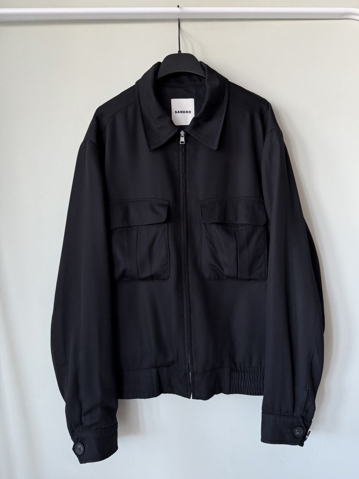 Sandro Flower Zip Jacket | Grailed