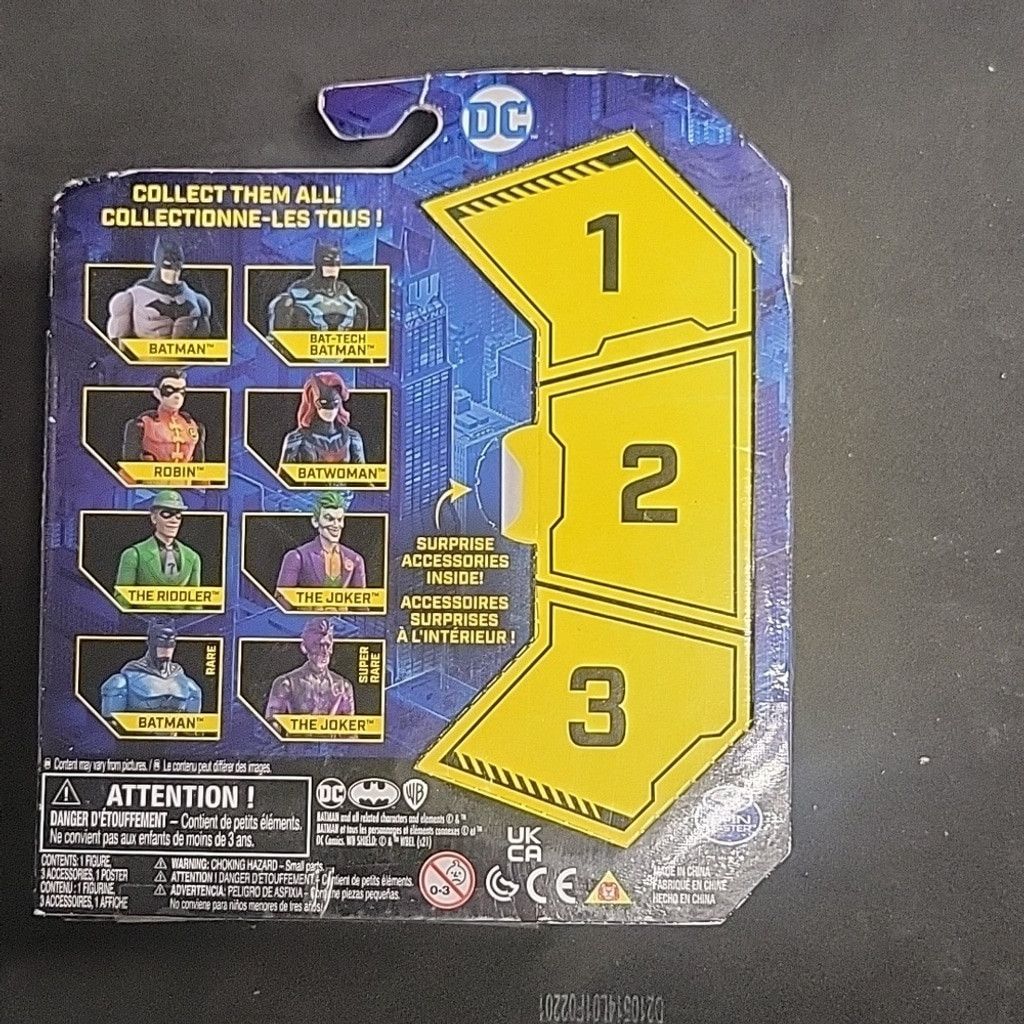 DC Comics Joker DC action figure first edition Size ONE SIZE - 2 Thumbnail