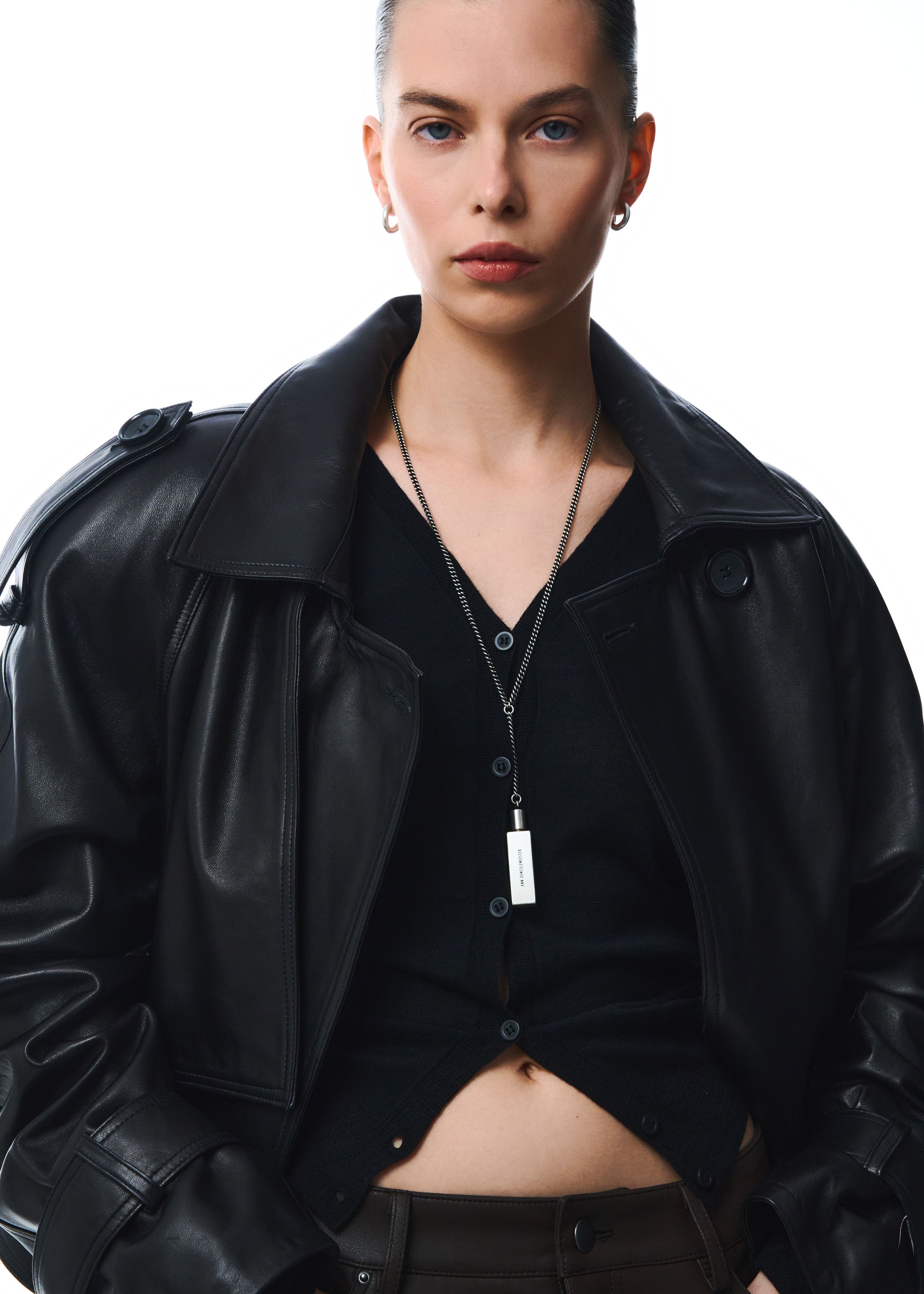 Ann Demeulemeester ANN DEMEULEMEESTER - Paulu Perfume Pendant Necklace Silver Size ONE SIZE - 10 Thumbnail
