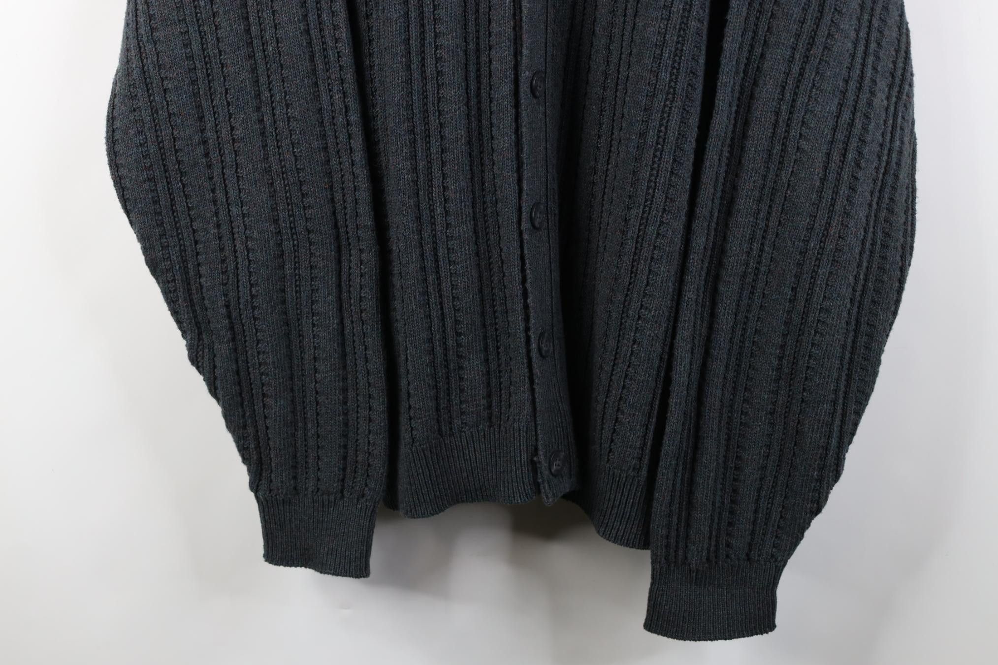 Vintage Vintage 90s Streetwear Rainbow Fleck Knit Cardigan Sweater Size US XXL / EU 58 / 5 - 3 Thumbnail