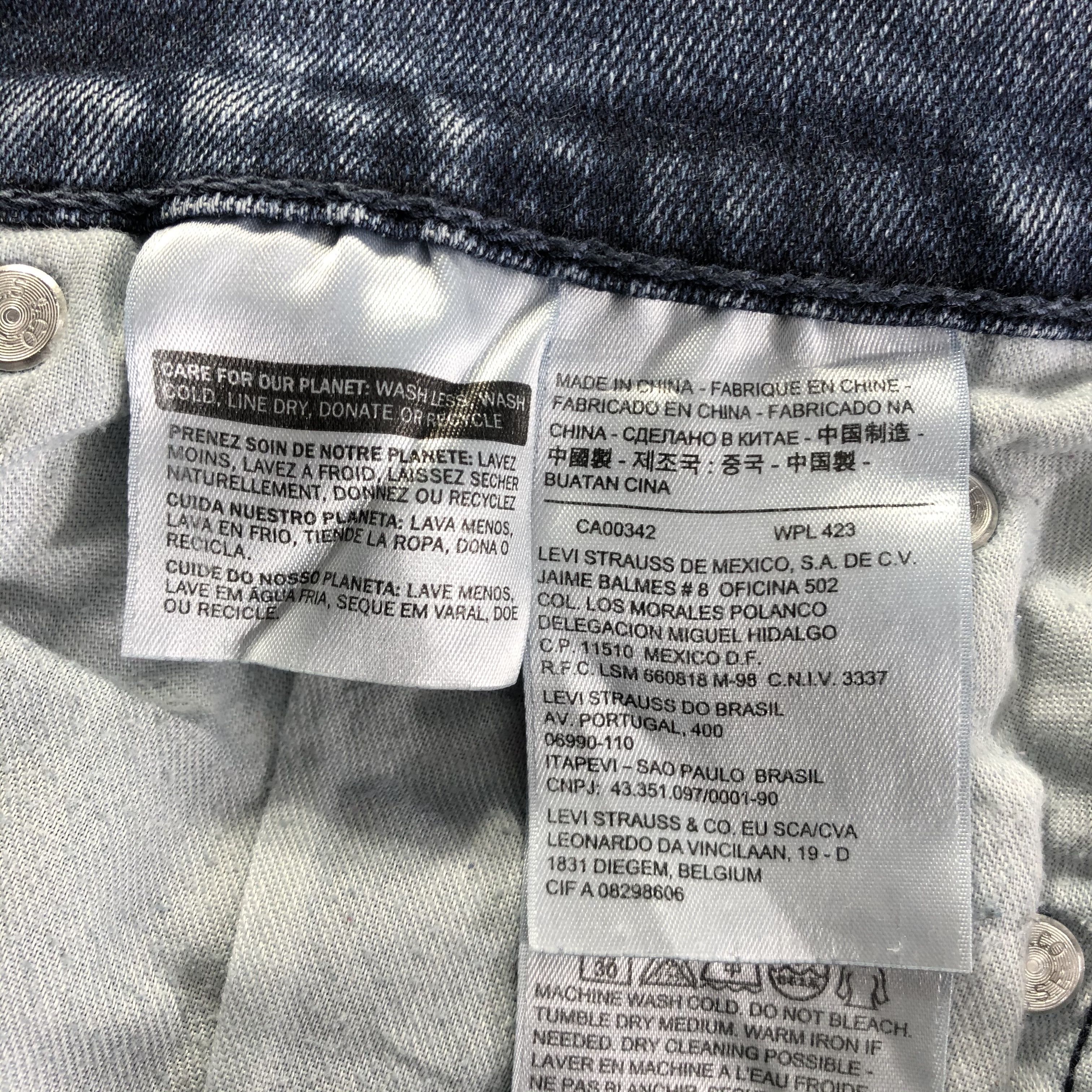 Levi's × Vintage Vintage Blue Wash Levis 514 Jeans-JM3484 Size 30" / US 8 / IT 44 - 9 Thumbnail