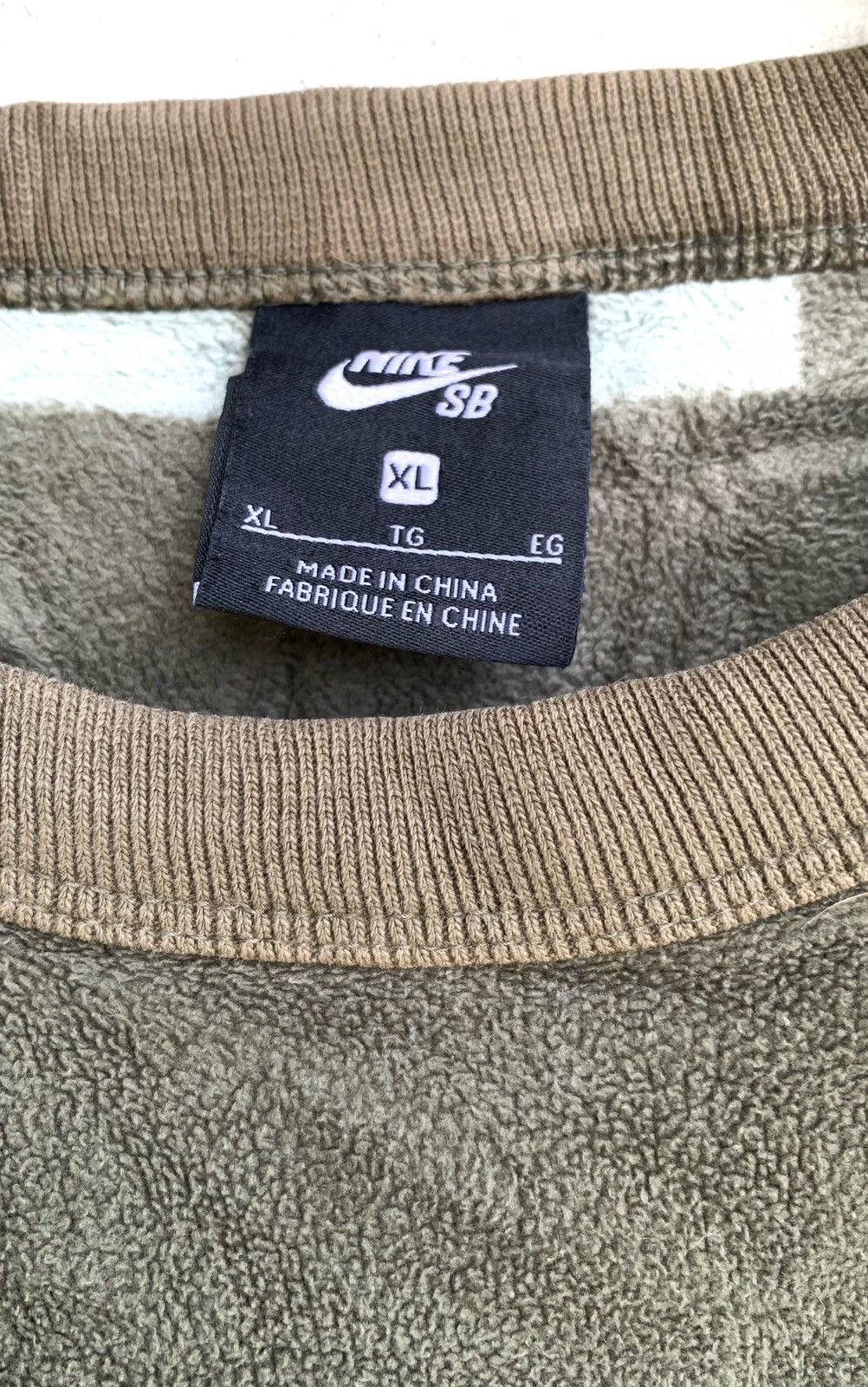 Nike SB Vintage NIKE SB Fleece Sweatshirt with single pocket Size US XL / EU 56 / 4 - 10 Thumbnail
