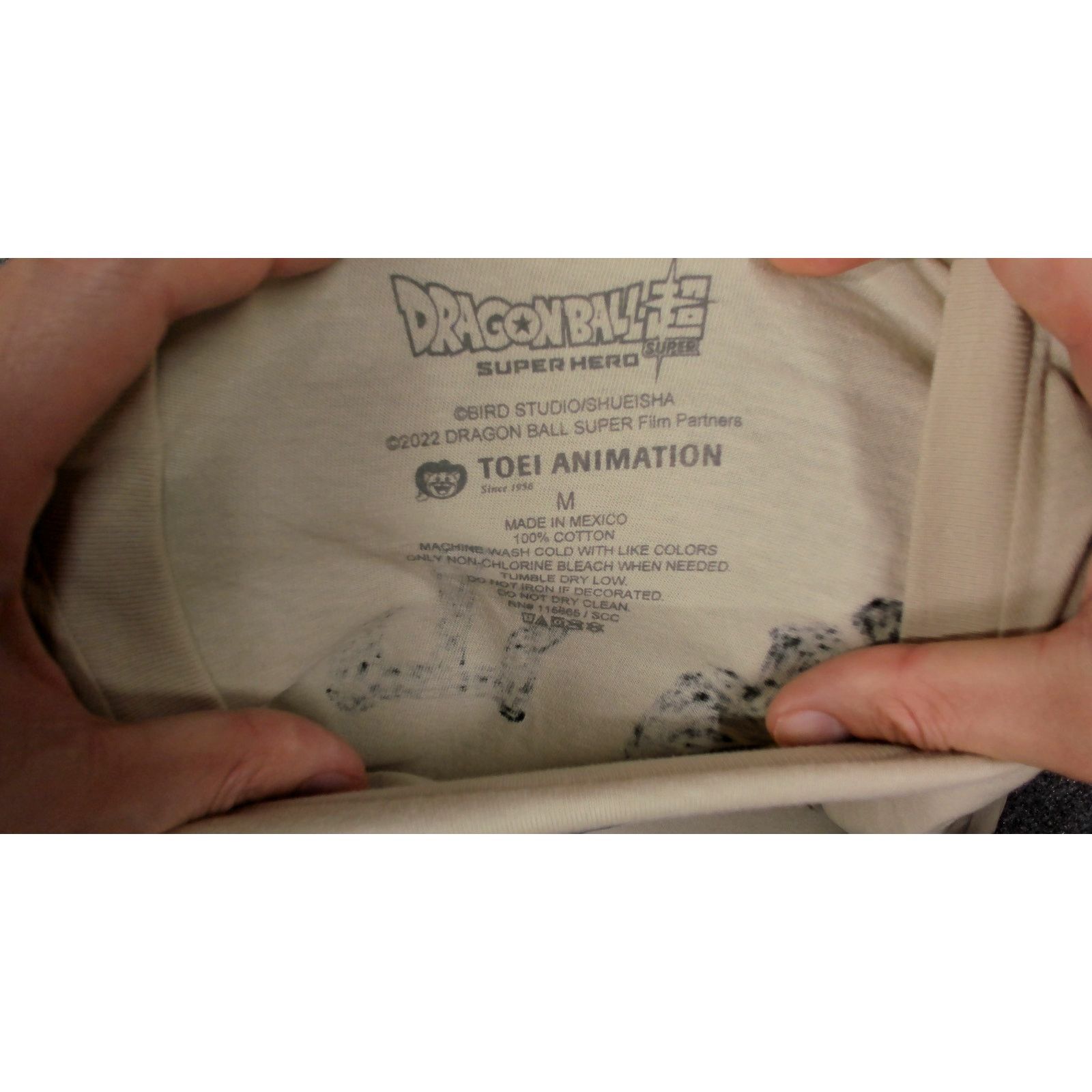 Other 1-of-1 Custom Akira Toriyama Dragon Ball Super Hero Tee Size US L / EU 52-54 / 3 - 5 Thumbnail
