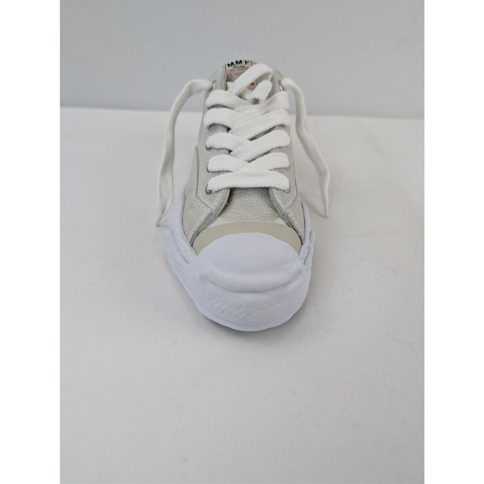 Maison MIHARA YASUHIRO o1rshd1 Hank Original Sole Brushed Sneaker in White Size US 12 / EU 45 - 14 Thumbnail