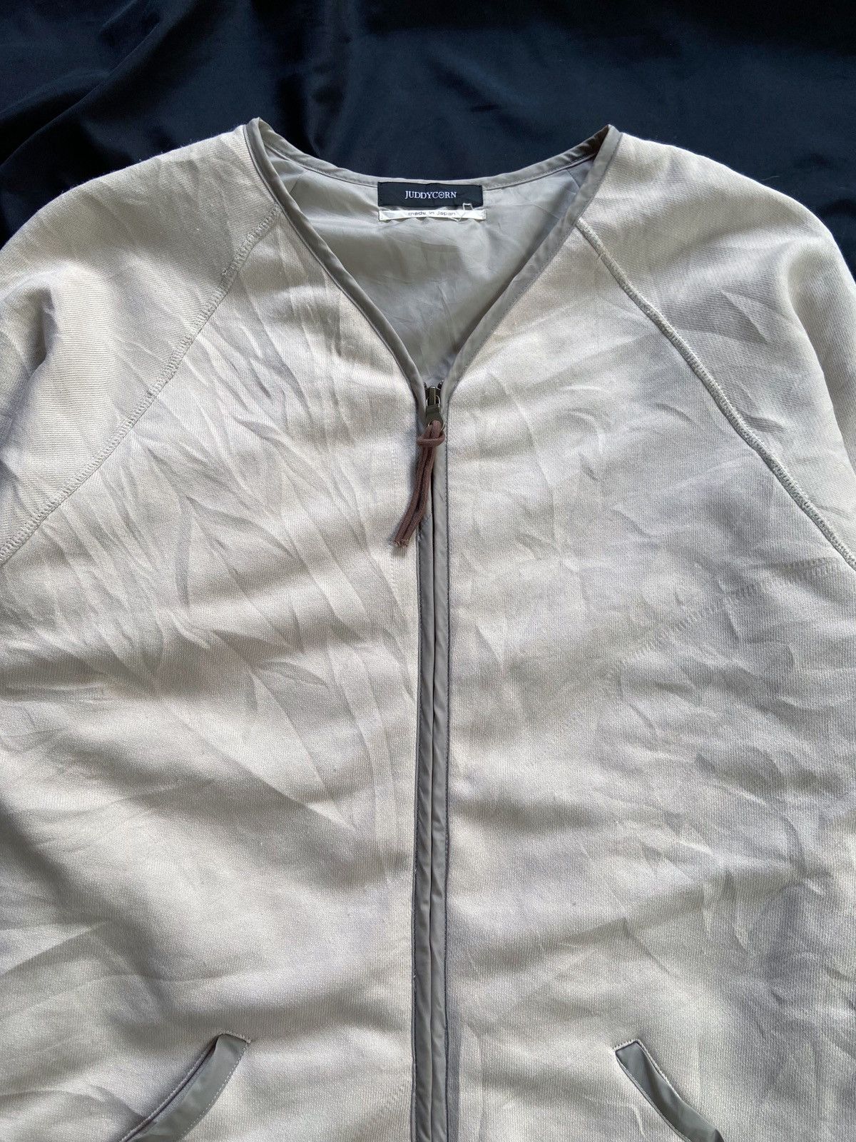 Japanese Brand JUDDY CORN JAPAN CASUAL LIGHT ZIP JACKET Size US XL / EU 56 / 4 - 2 Thumbnail