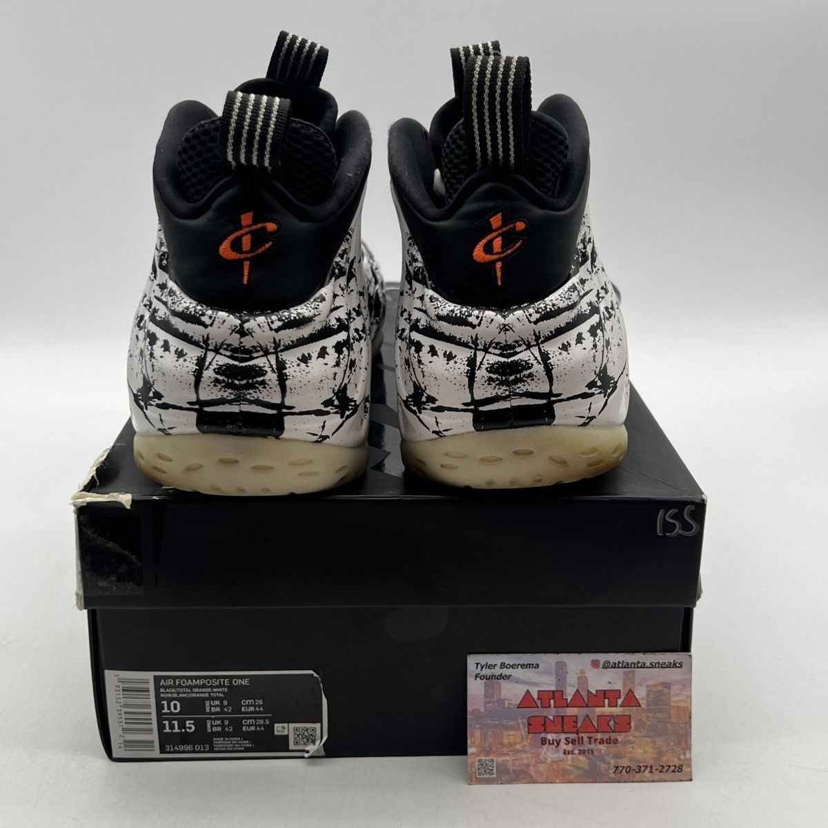Nike Air Foamposite one shattered backboard Size US 10 / EU 43 - 3 Thumbnail