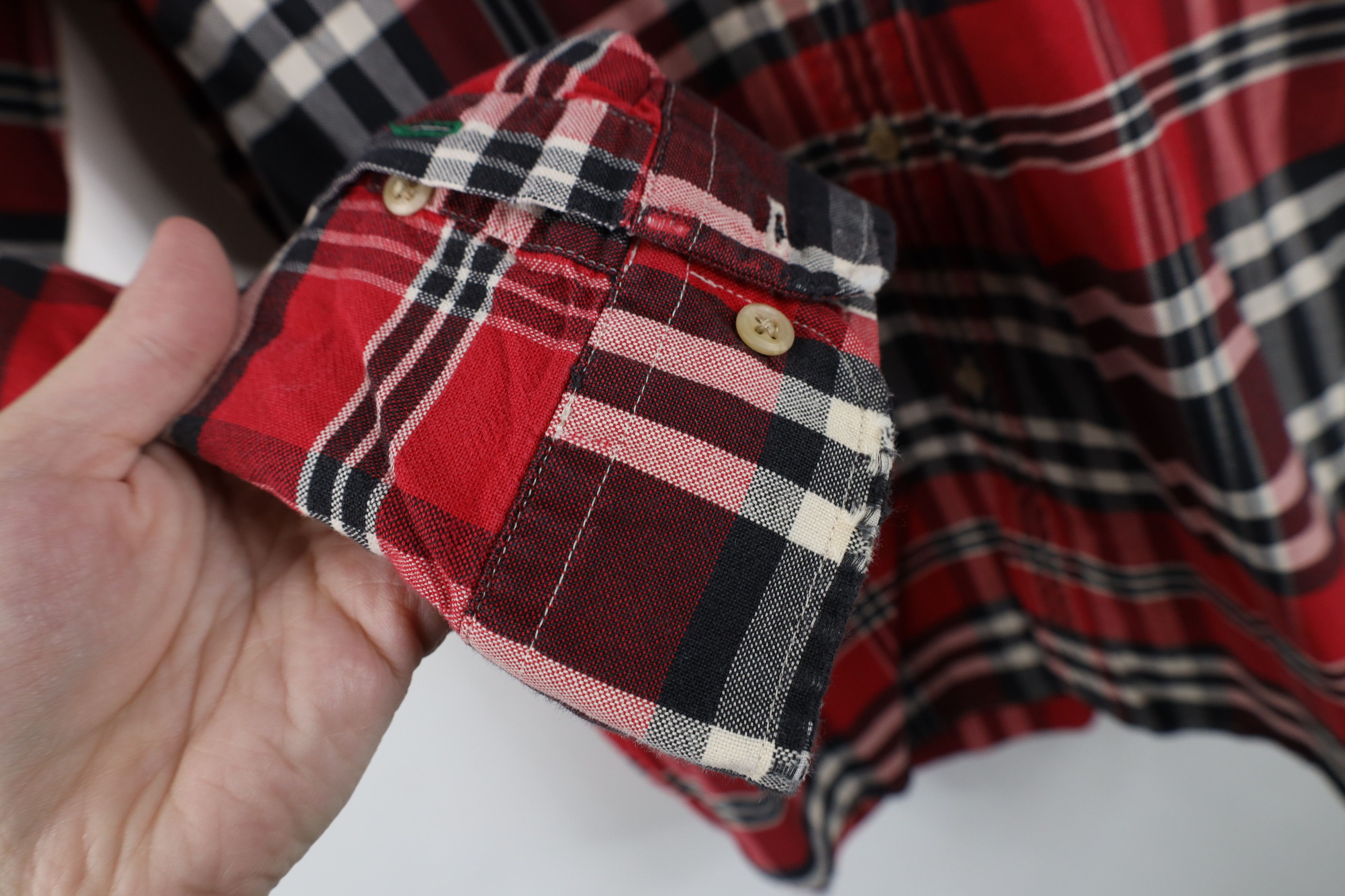 Tommy Hilfiger Vintage 90s Tommy Hilfiger Oxford Collared Button Down Shirt Size US S / EU 44-46 / 1 - 6 Thumbnail