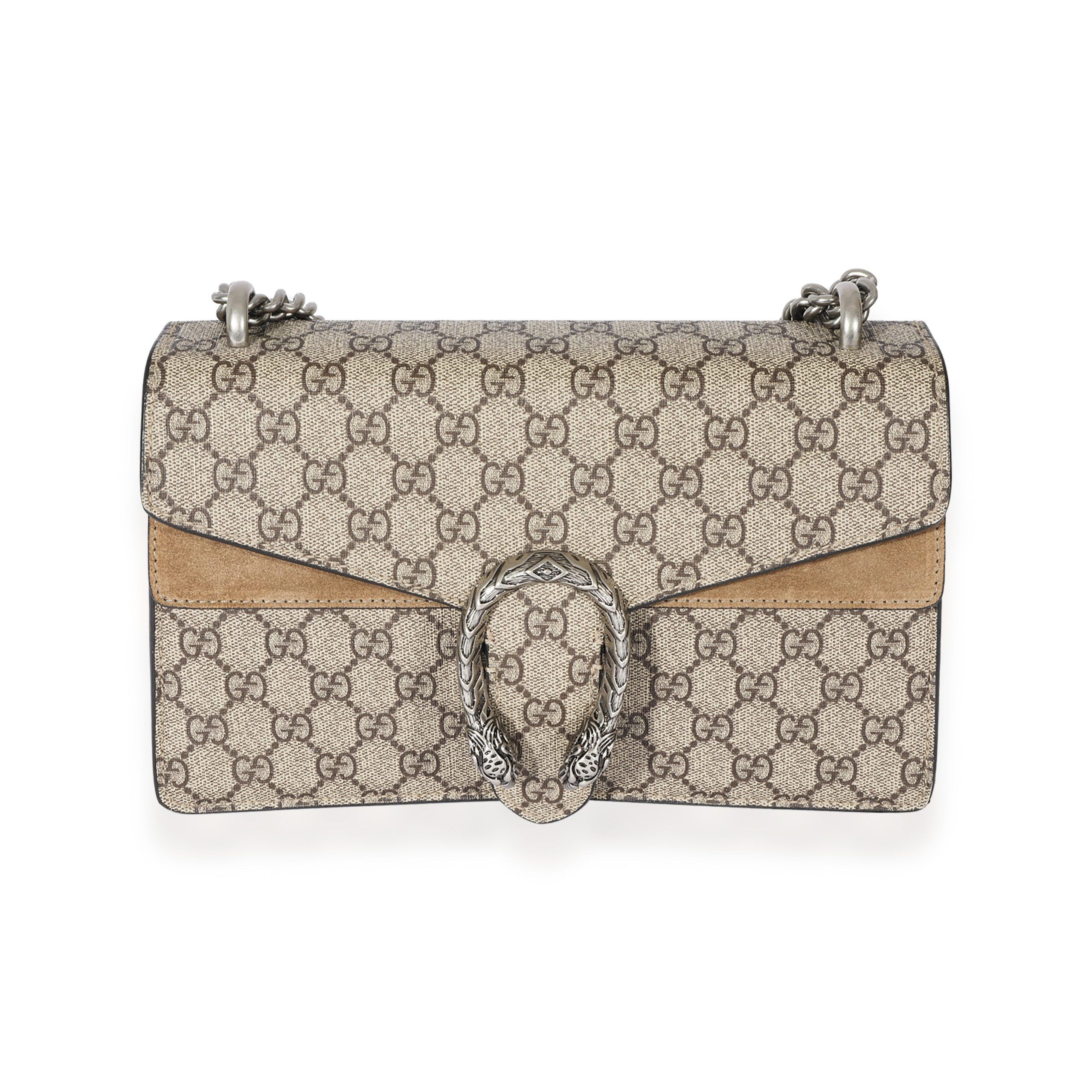 Gucci GG Canvas Suede Small Dionysus