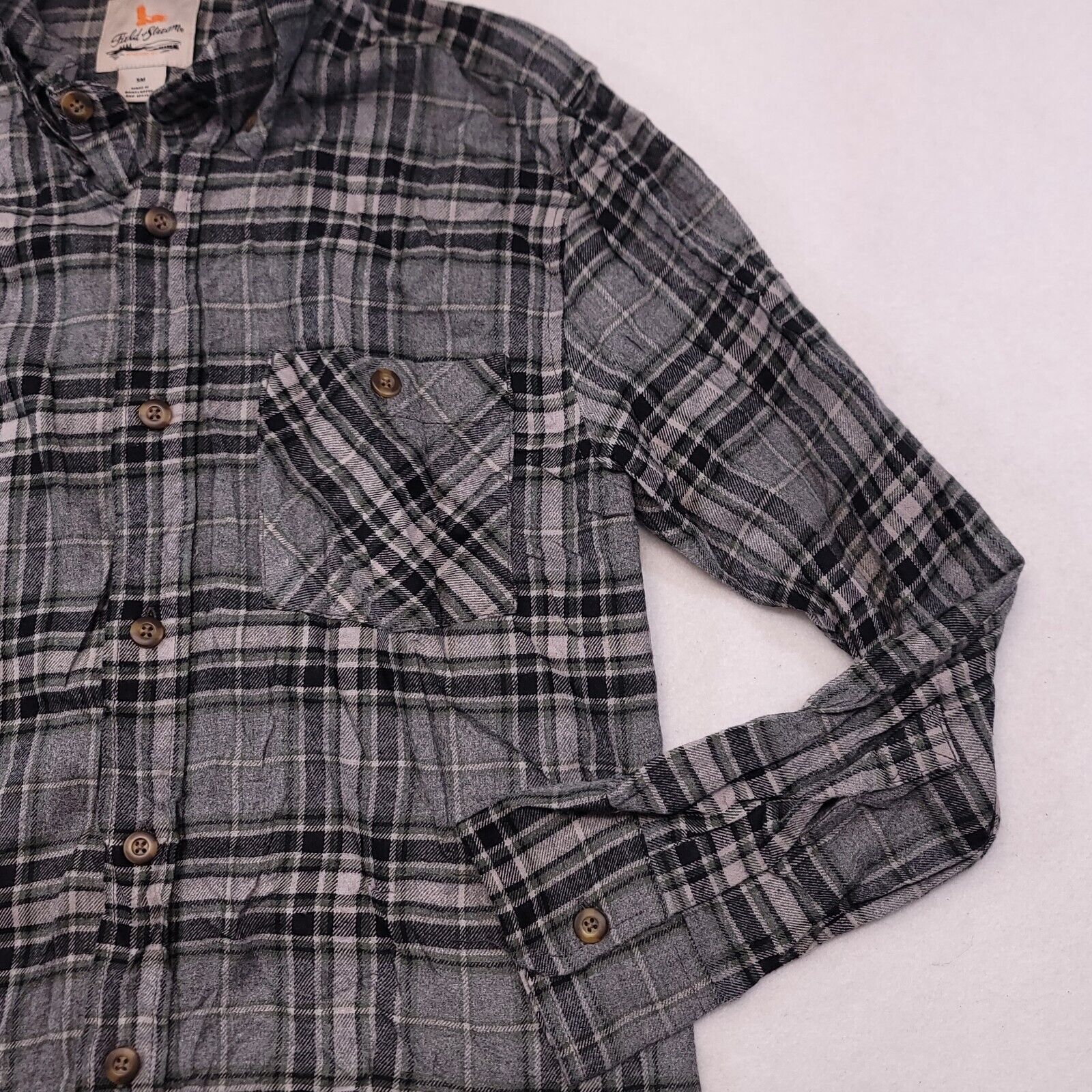 Field & Stream Field & Stream Tartan Flannel Button Up Shirt Mens Size S Size US S / EU 44-46 / 1 - 6 Thumbnail