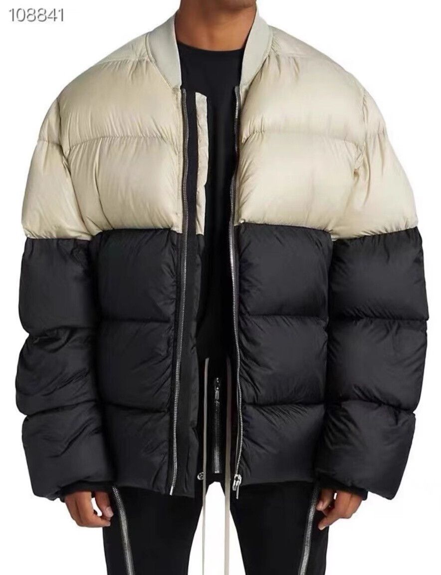 Rick Owens Rick Owens Black and White Puffer Jacket Size US M / EU 48-50 / 2 - 1 Thumbnail