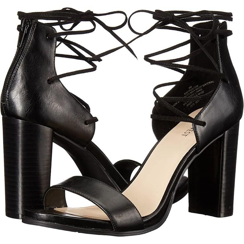 Nine West Nine West | Women's PUNTON Heeled Sandal Lace-Up | NWOT Size US 8.5 / IT 38.5 - 2 Thumbnail