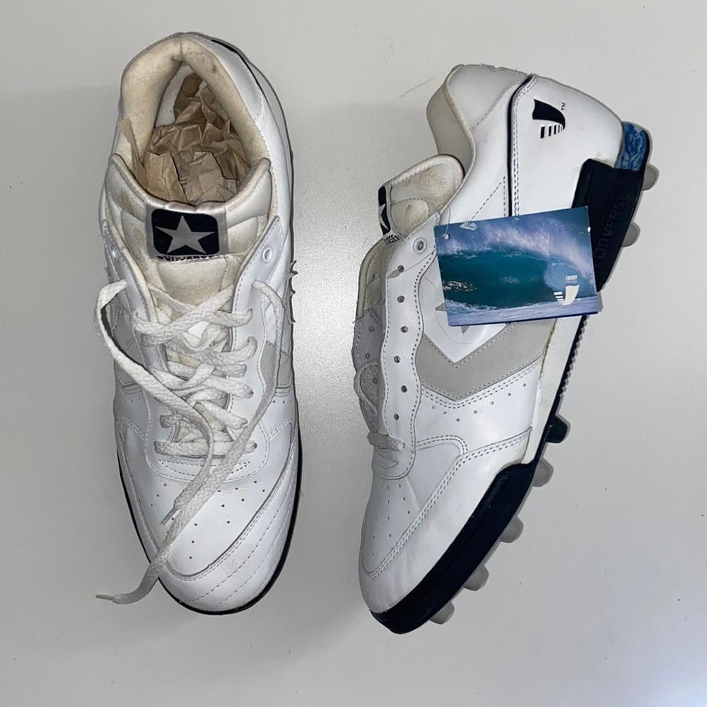 Converse Converse l NWT ‘The Energy Wave’ White Cleats Size 15 Size US 15 / EU 48 - 1 Thumbnail