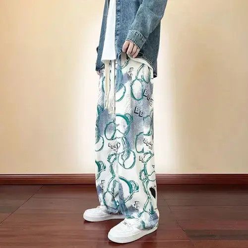 Japanese Brand × Vintage Man Casual Pants Harajuku Wide Leg Oversize Size US 30 / EU 46 - 2 Thumbnail