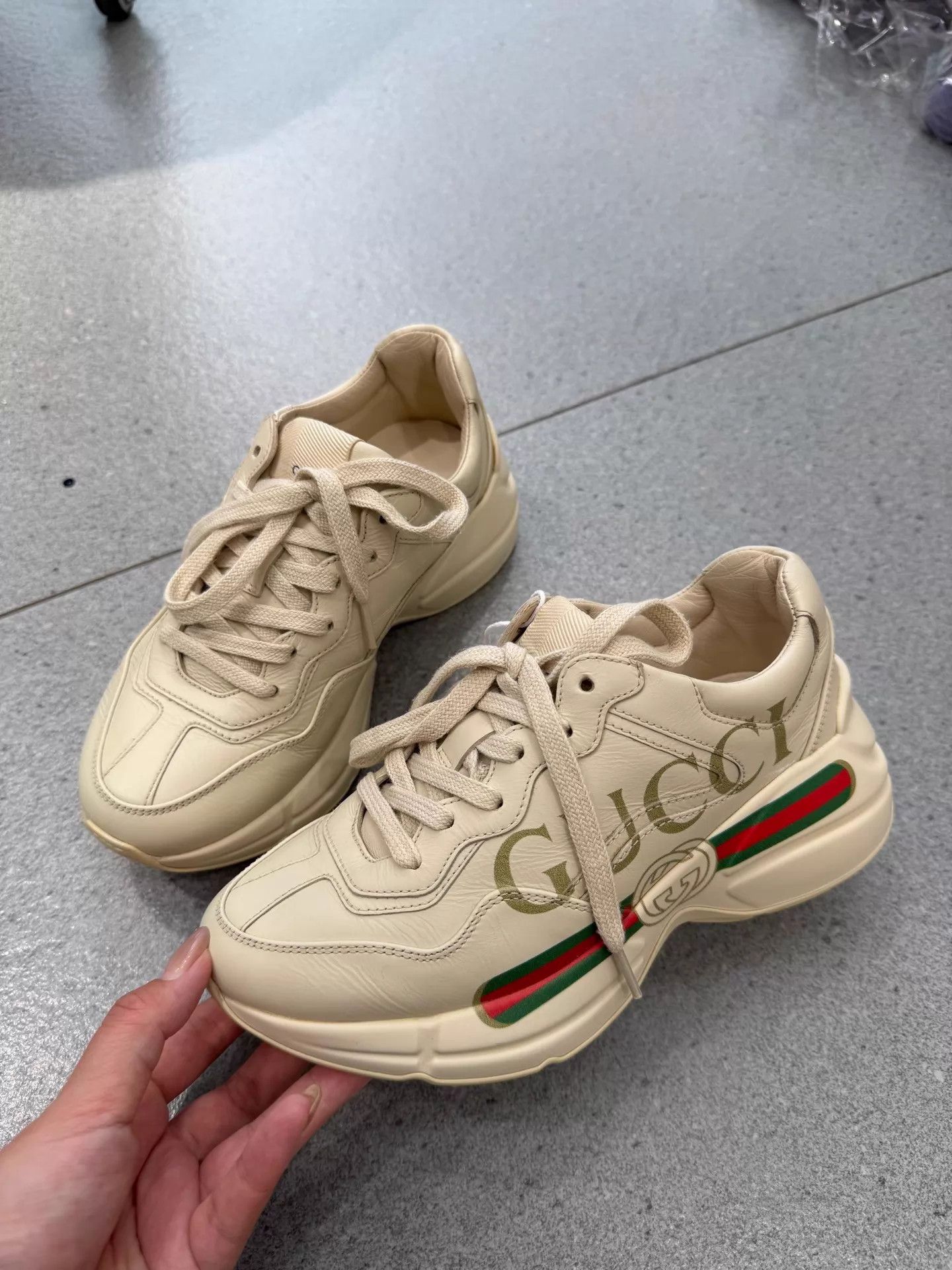 Gucci Gucci Classic Platform Dad Sneaker 99 New EUR 34 Size US 4 / IT 34 - 2 Thumbnail