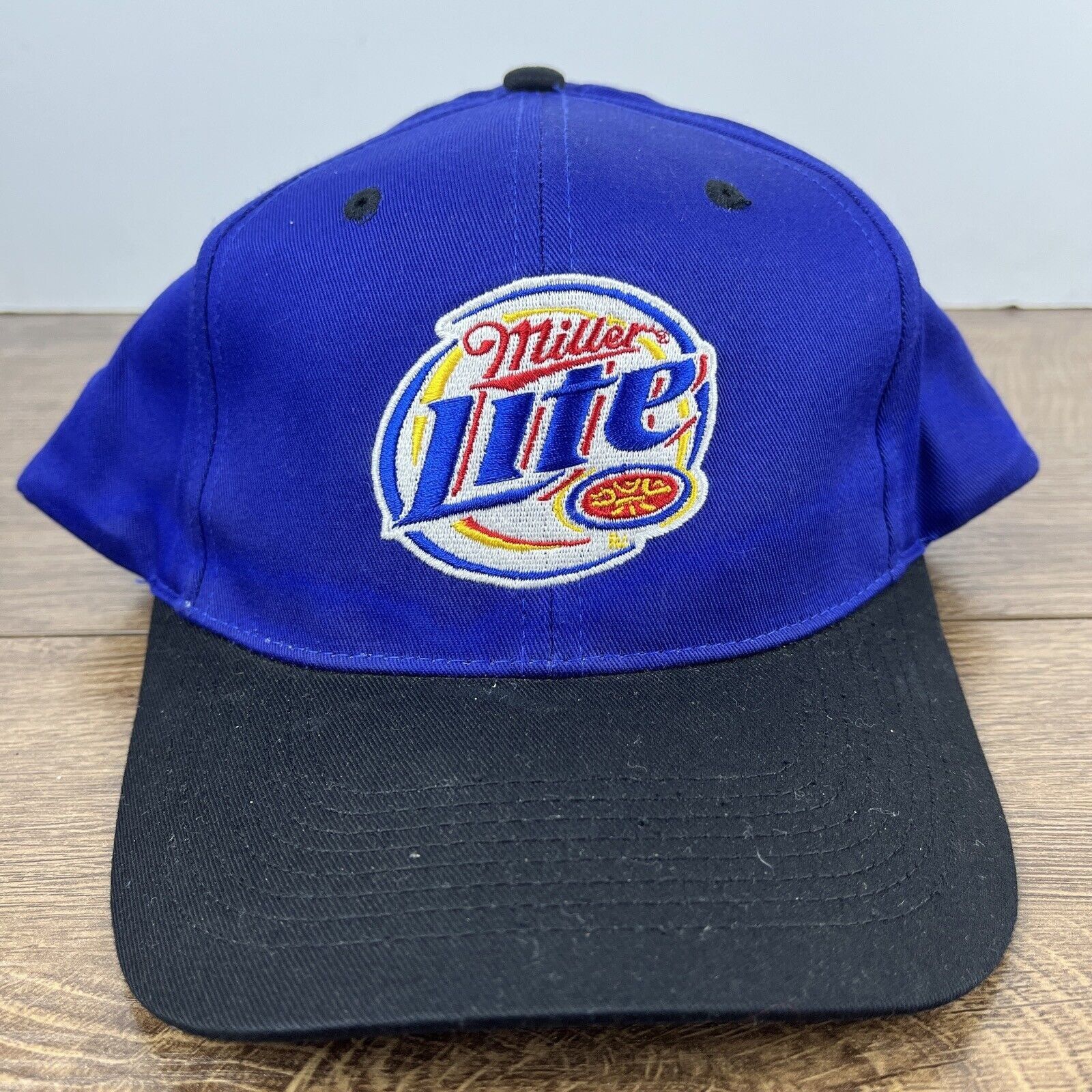 Other Miller Lite Hat Miller Cap Blue Hat Snapback Adjustable Adul Size ONE SIZE - 3 Thumbnail
