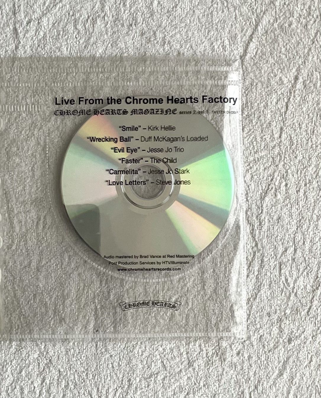 Chrome Hearts Chrome hearts series 2 vol. 5 DVD “live from the CH Factory” Size ONE SIZE - 2 Thumbnail