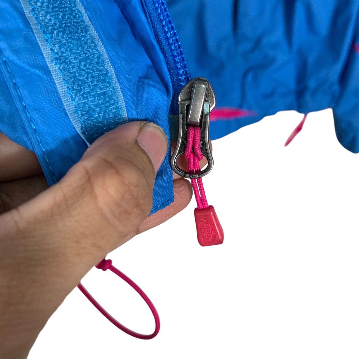 The North Face THE NORTH FACE Blue Hoodie Jacket Rain Jacket #1241-C56 Size S / US 4 / IT 40 - 15 Thumbnail
