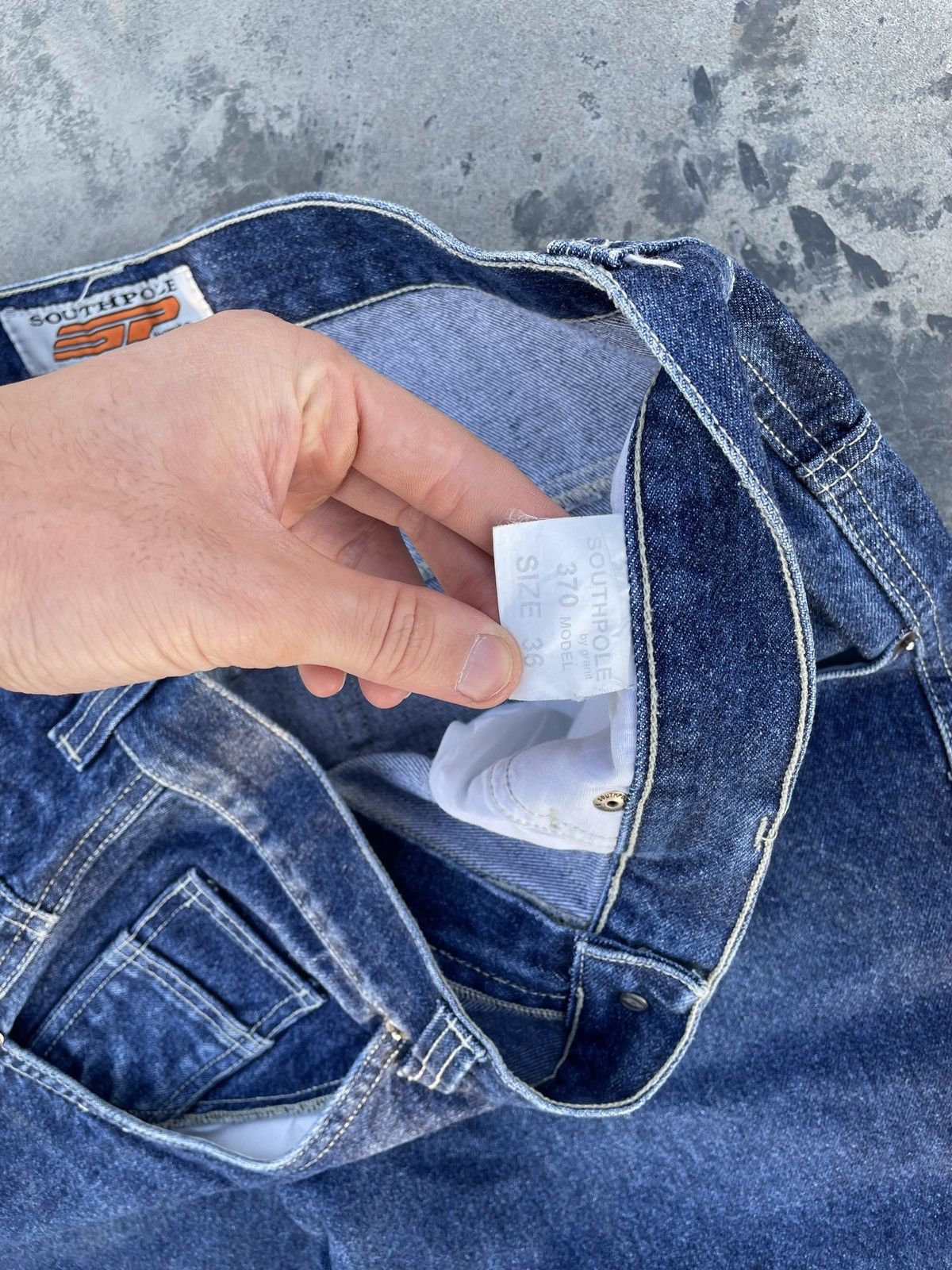 Southpole Vintage SouthPole Y2K Rap Hip Hop Sk8 USA Denim Jeans Size US 36 / EU 52 - 8 Thumbnail