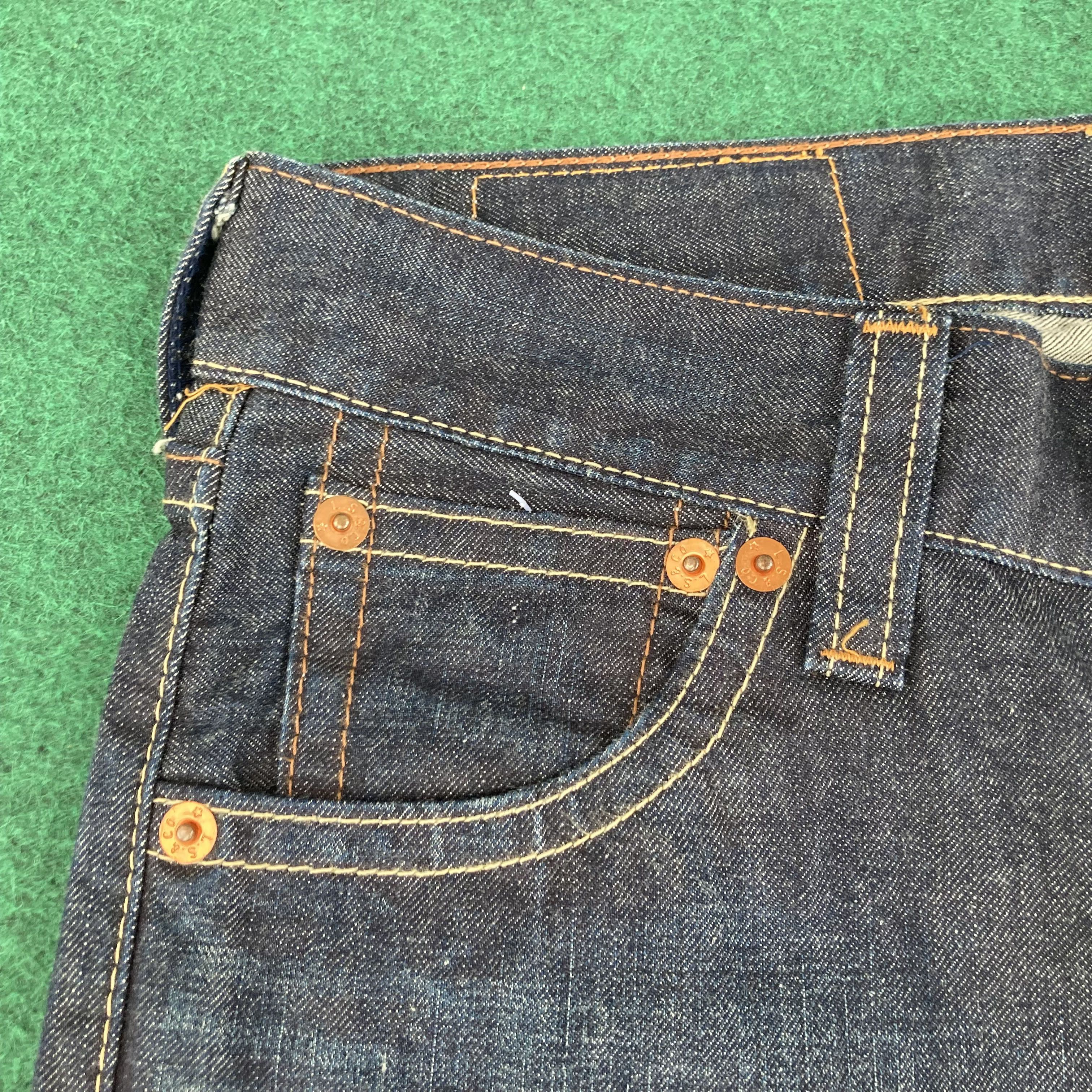Levi's × Vintage Vtg Levis 507 Super Flare Denim Bootcut Punk 32 Grunge Jeans Size US 32 / EU 48 - 4 Thumbnail