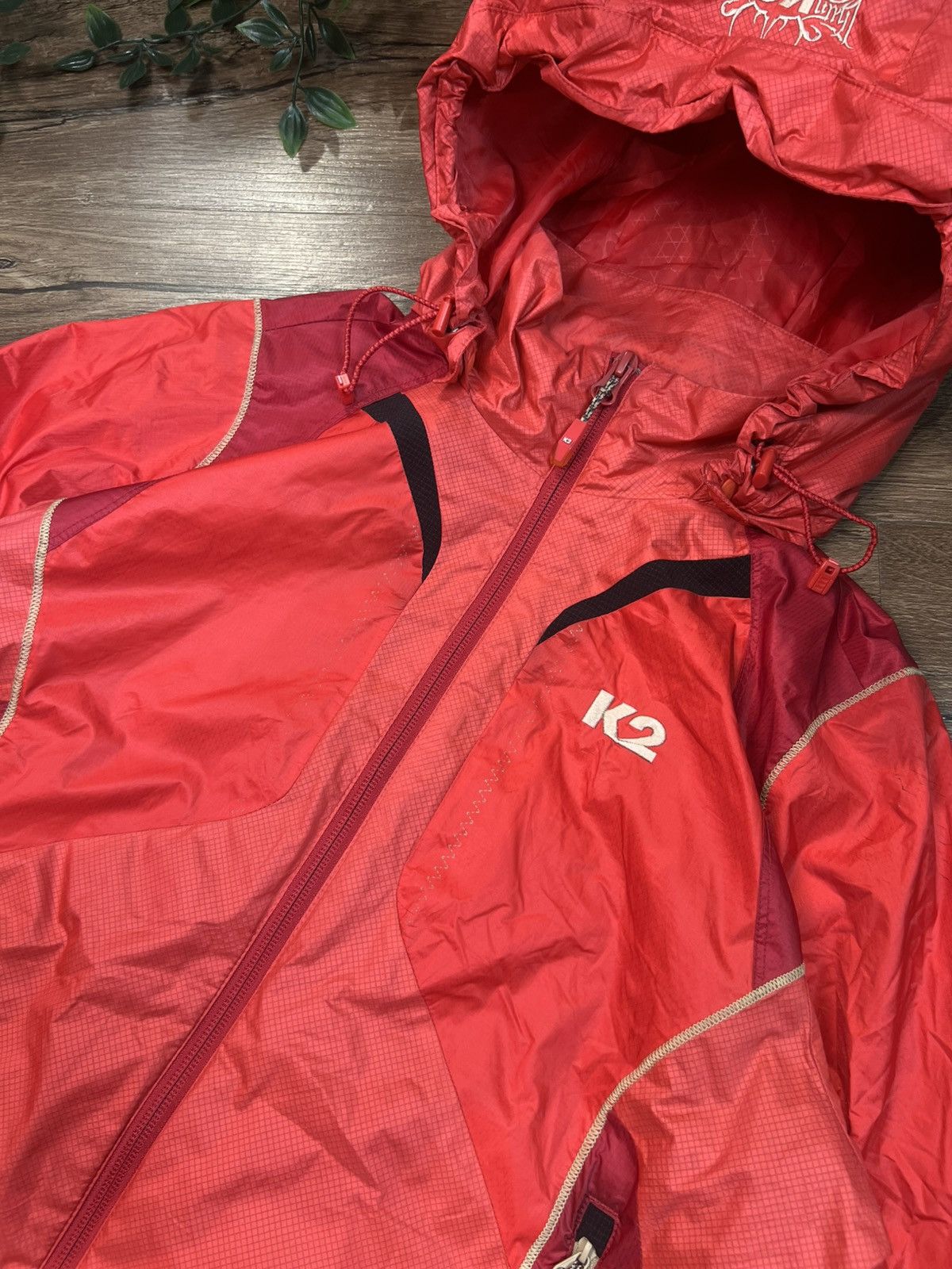 K2 K2 Climbing Red Lightweight Zip Jacket Outdoor Size S / US 4 / IT 40 - 9 Thumbnail