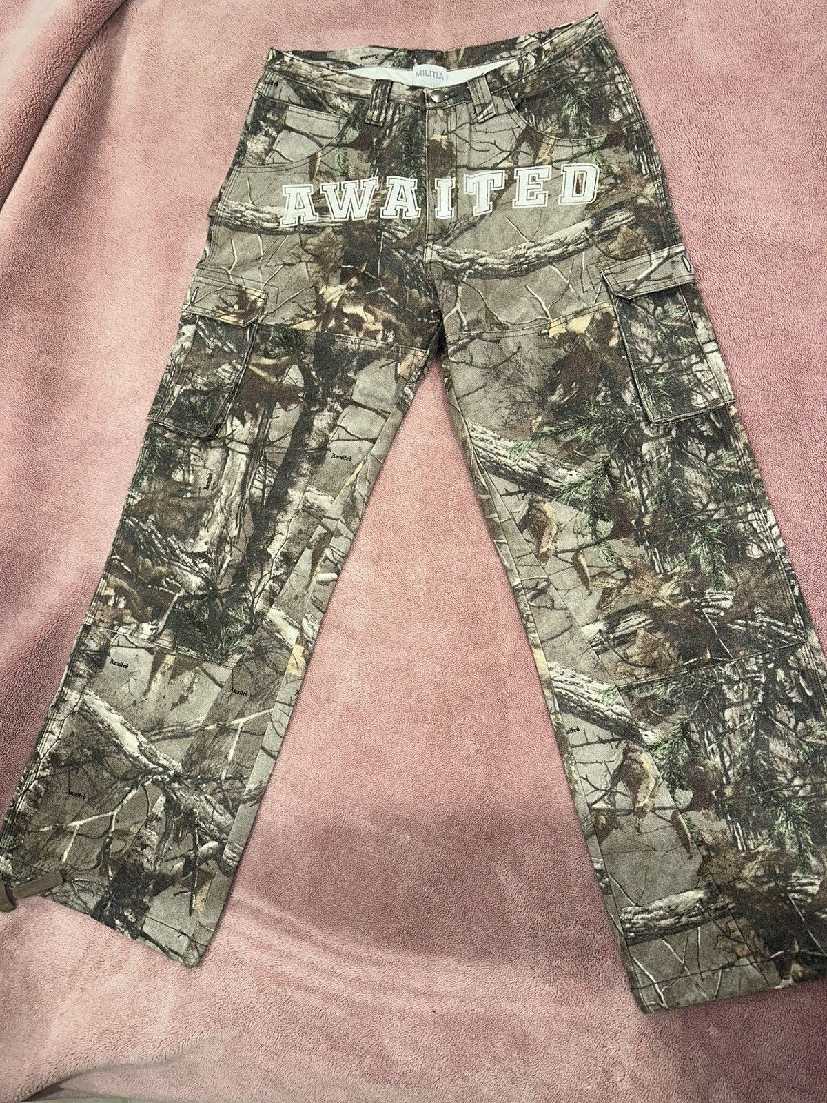 Other Awaited Militia camo cargo | Grailed