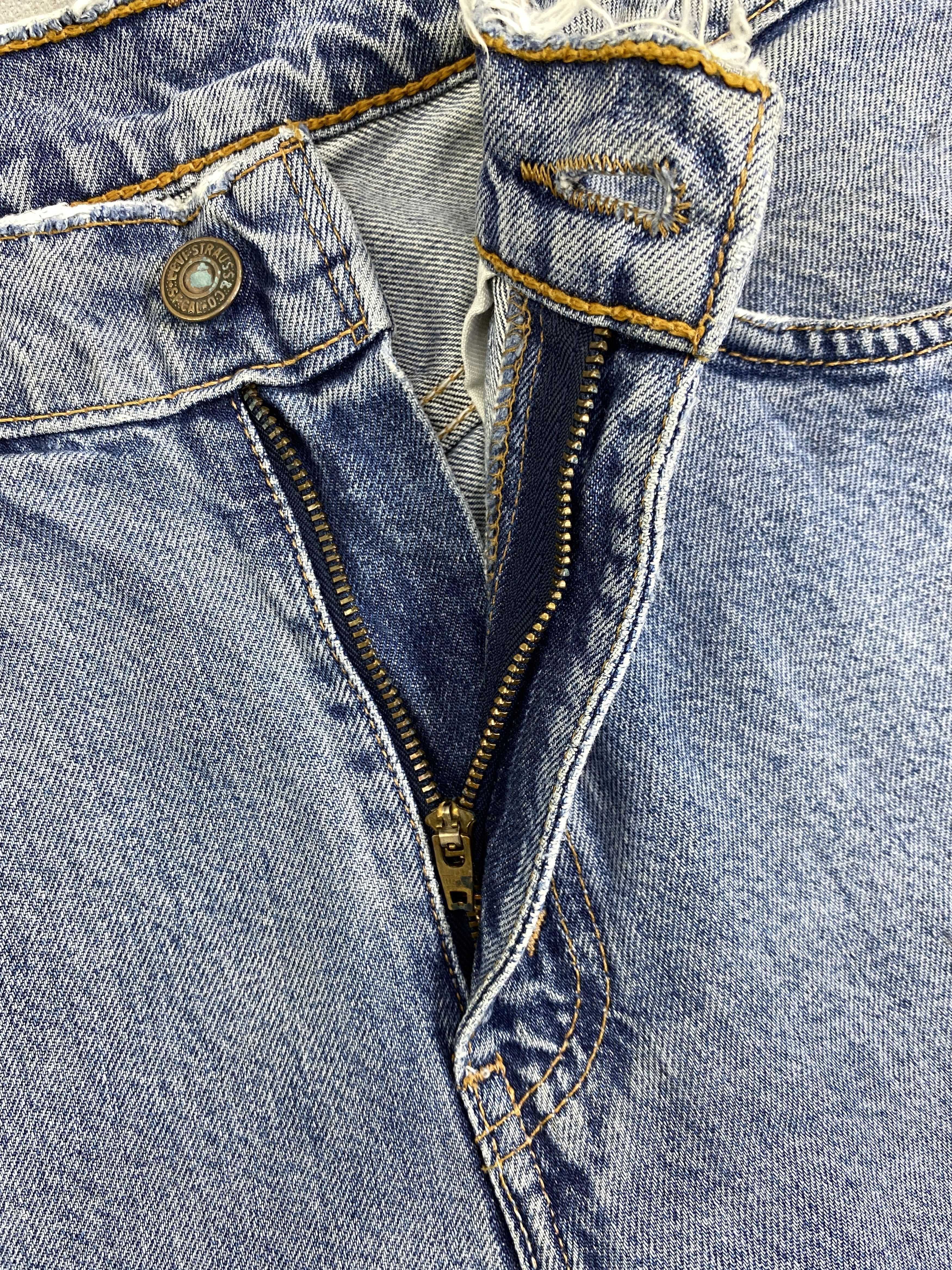 Levi's Blue Wash Vintage Levi's 612 Orange Tab Jeans -JN914 Size US 29 - 7 Thumbnail