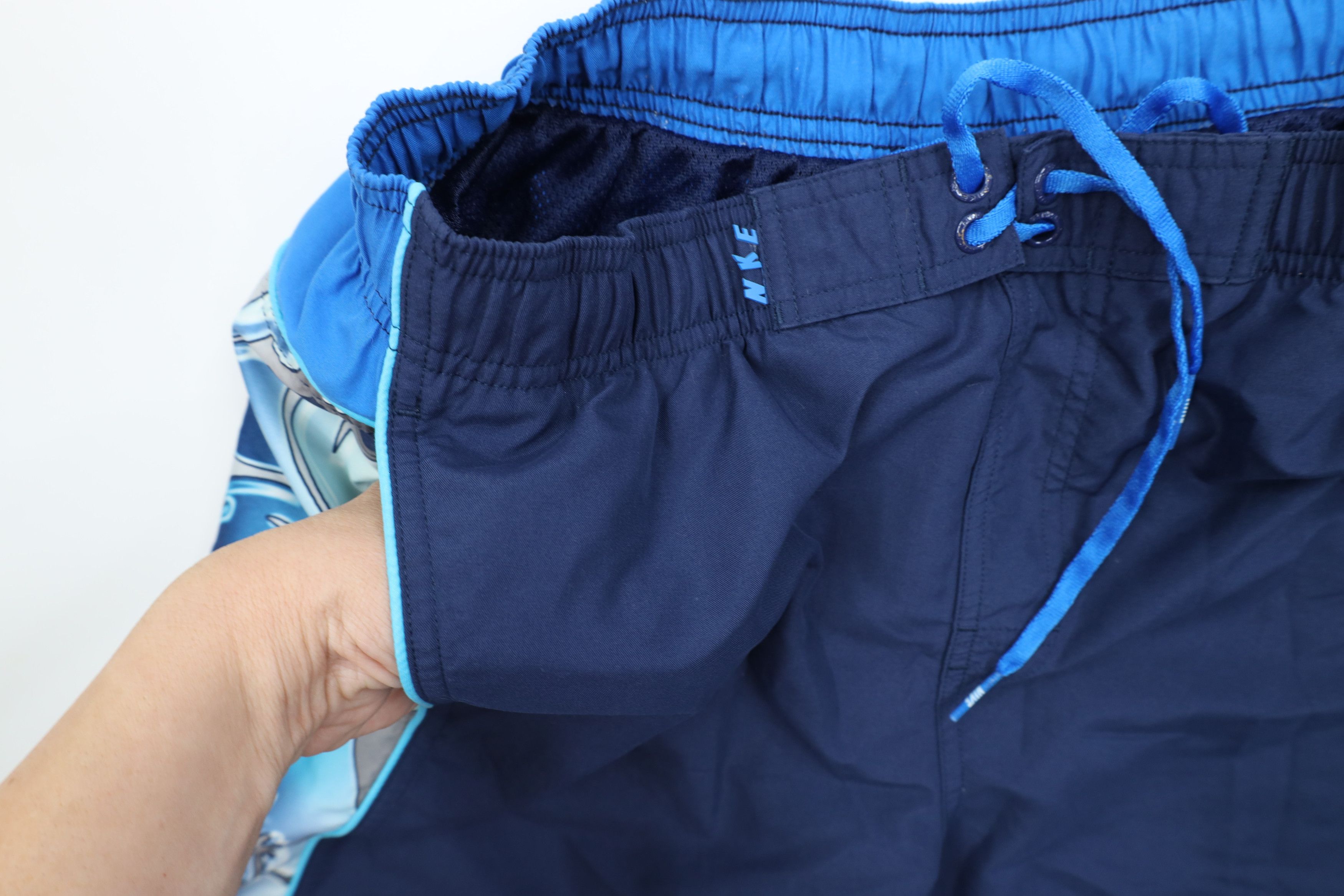 Nike Vintage Nike Travis Scott Mini Swoosh Lined Shorts Trunks Size US 32 / EU 48 - 8 Thumbnail