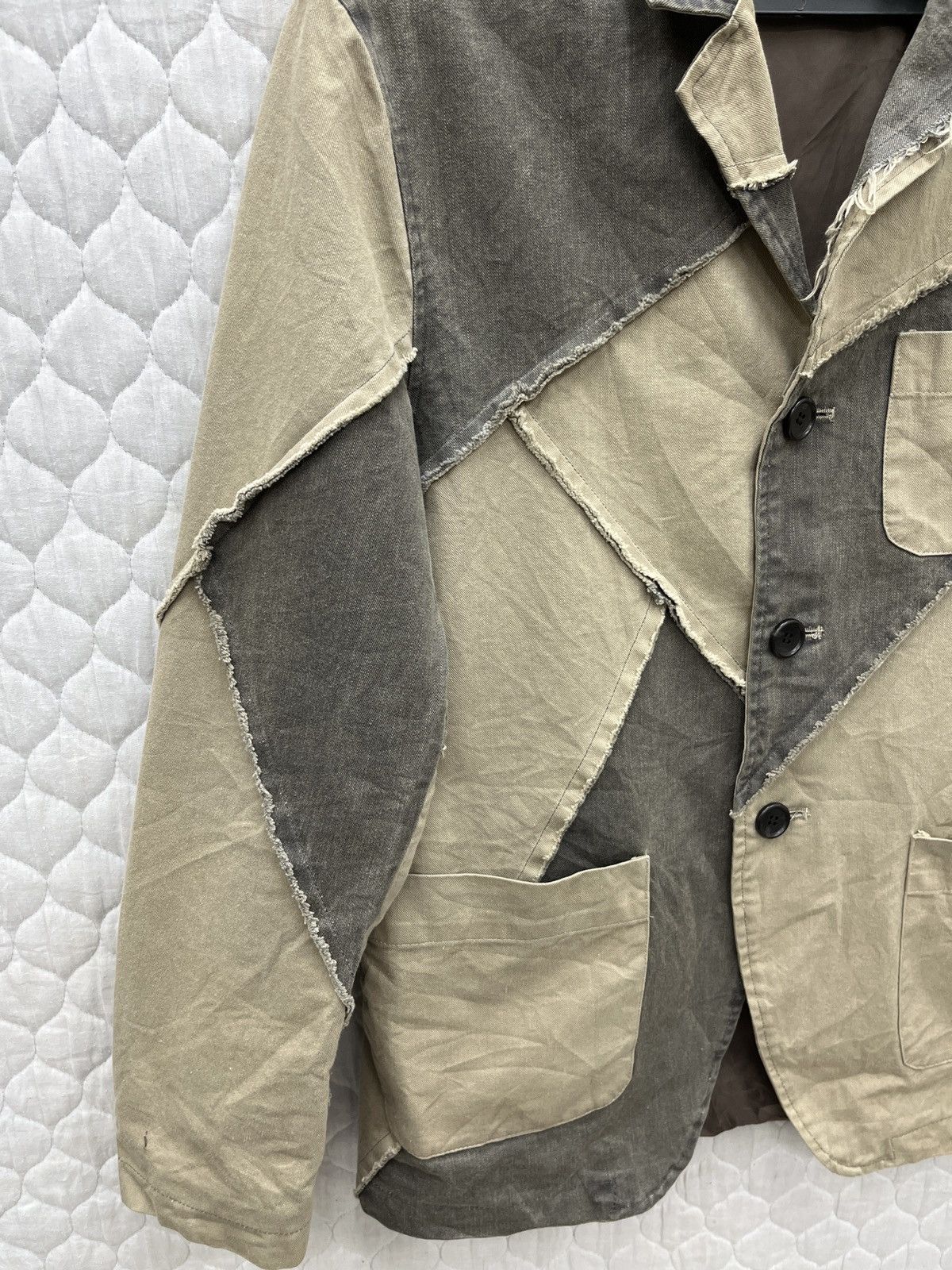 Vintage 🔥🔥🔥STEALS SKY CONQUEROR PATCHWORK JACKET KAPITAL INSPIRED Size US S / EU 44-46 / 1 - 6 Thumbnail