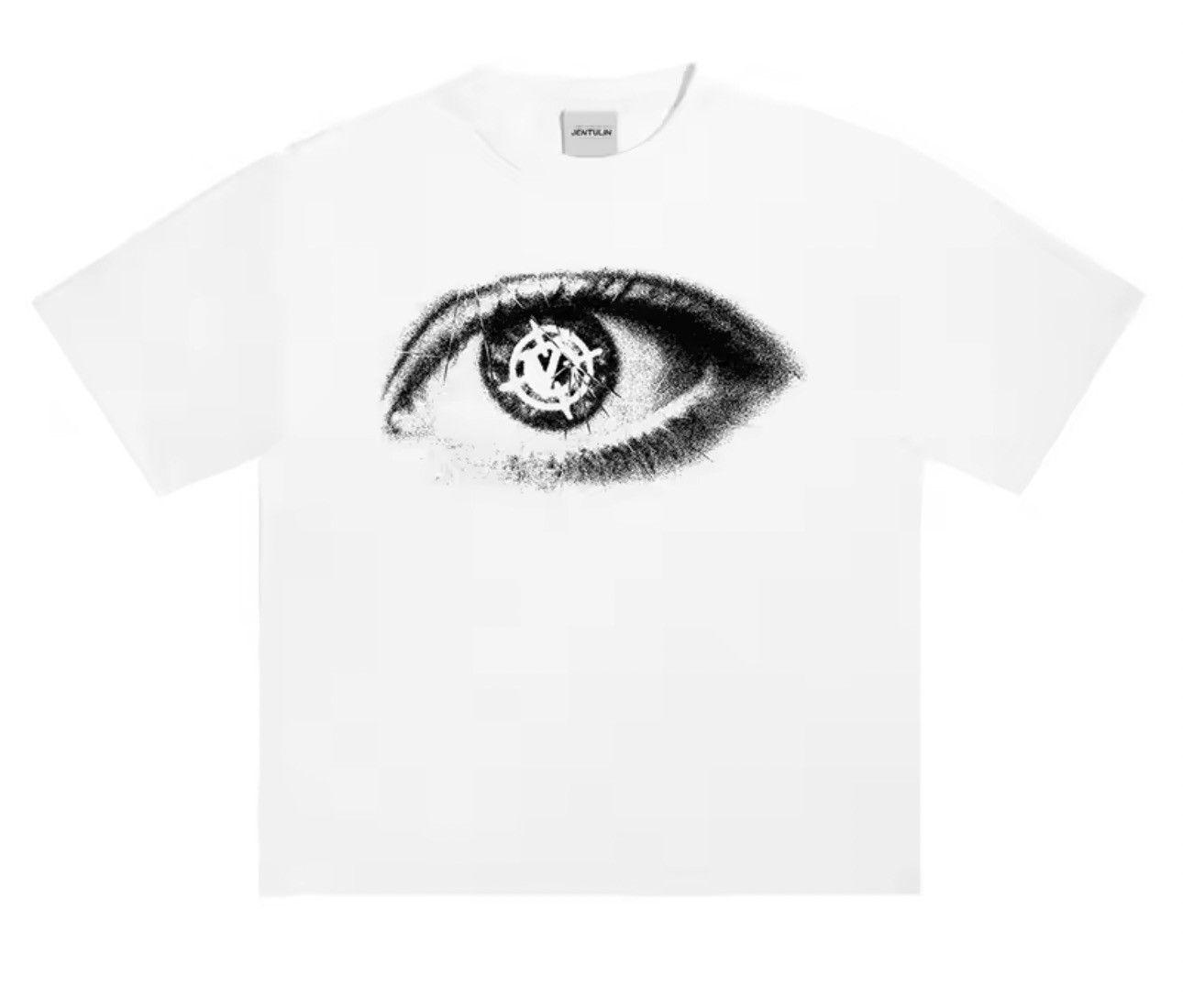 Japanese Brand Gothic 90s Streetwear Eye Iris T-Shirt Punk Graphic Tees Size US L / EU 52-54 / 3 - 3 Thumbnail