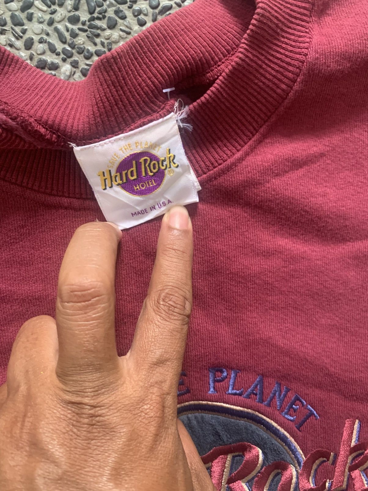 Hard Rock Cafe Vintage 90s Hard Rock Hotel Las Vegas Sweatshirt Size US M / EU 48-50 / 2 - 7 Thumbnail
