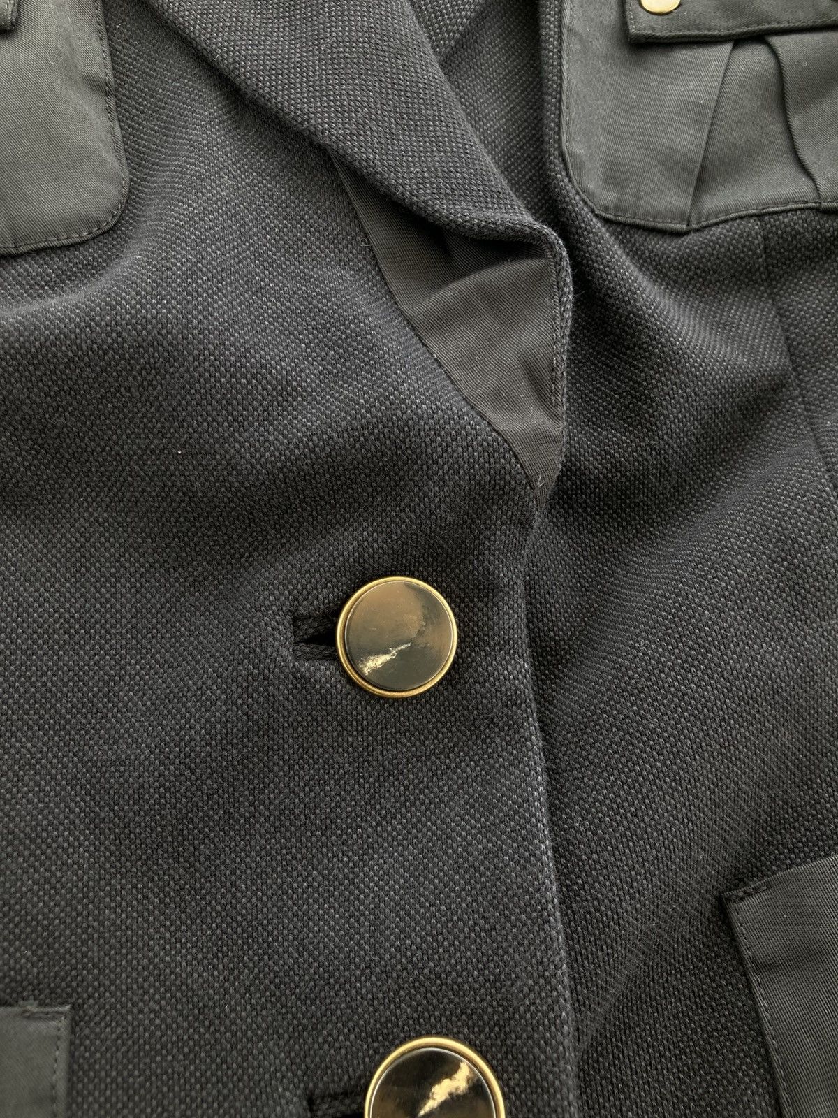 Diane von Furstenberg Structured Utility Blazer with Button Details Bondage Jacket Size M / US 6-8 / IT 42-44 - 5 Thumbnail
