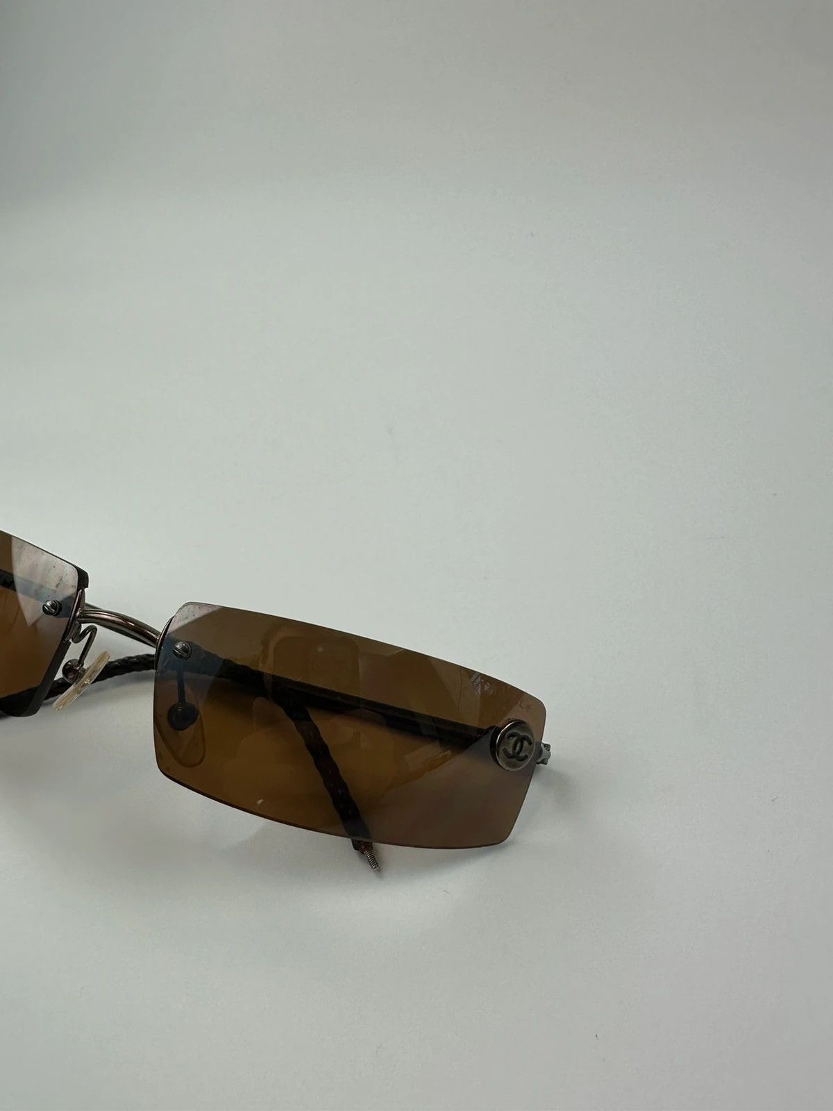 Chanel Chanel 00’s Orange Sunglasses Size ONE SIZE - 6 Thumbnail