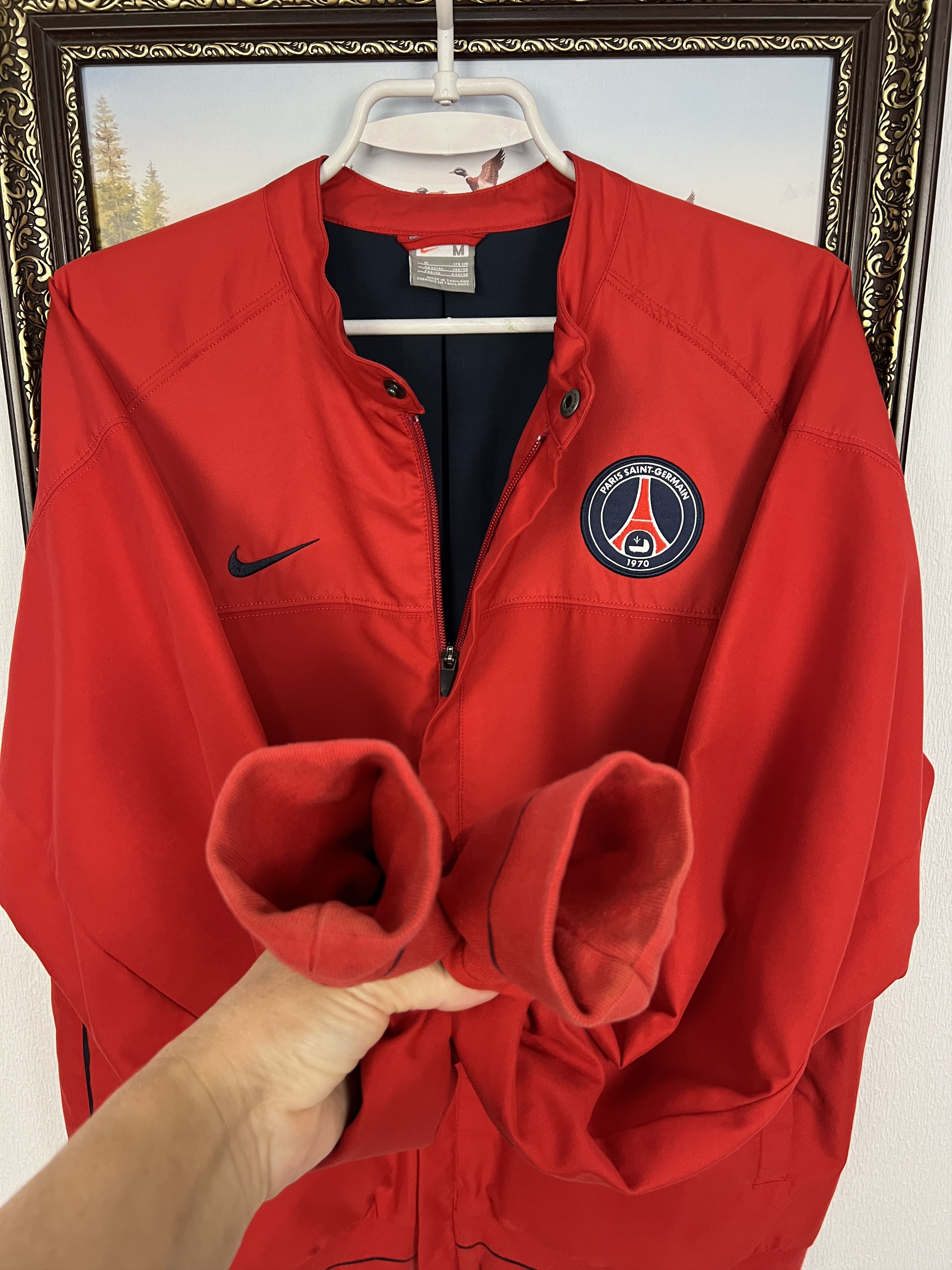 Adidas Vintage Nike Paris Saint-Germain PSG Football Jacket Soccer Size US M / EU 48-50 / 2 - 6 Thumbnail