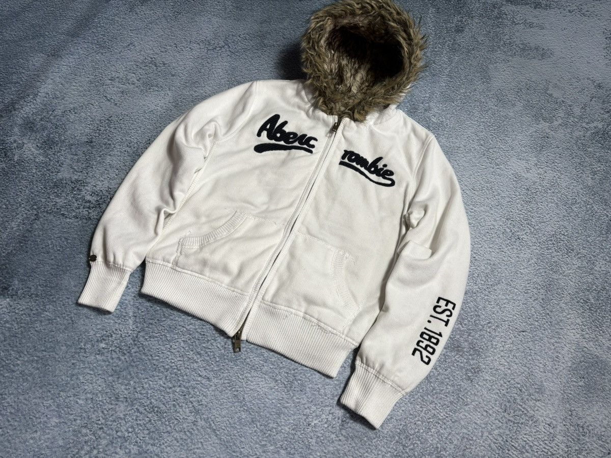 Abercrombie & Fitch Abercrombie & Fitch zip hoodie Y2K streetwear women's L size Size L / US 10 / IT 46 - 3 Thumbnail