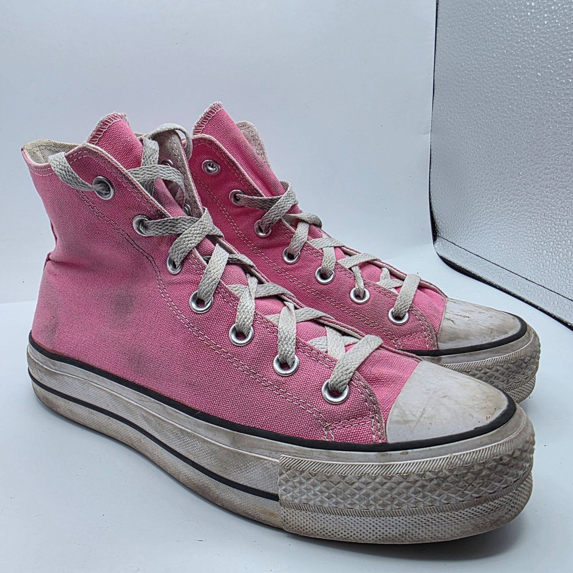 Converse Converse All Star Womens Size 9 Pink High Top Sneakers Casua Size US 9 / IT 39 - 1 Thumbnail