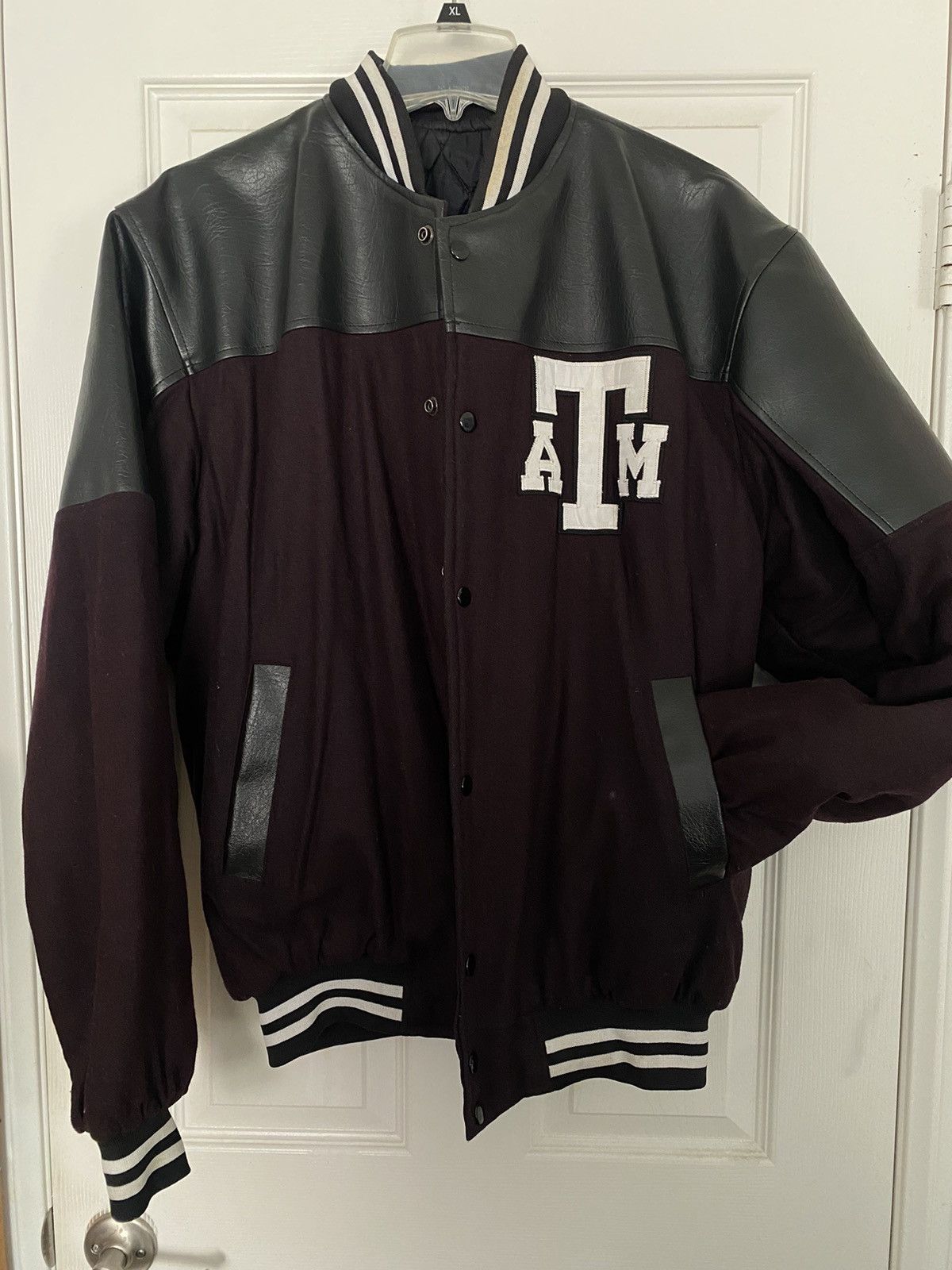 Vintage Texas A&M Aggies Varsity Jacket Size US L / EU 52-54 / 3 - 1 Thumbnail