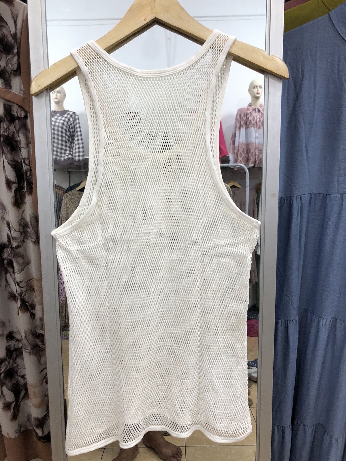 Japanese Brand × Vintage Vintage Y2K mesh tank top Size US L / EU 52-54 / 3 - 4 Thumbnail