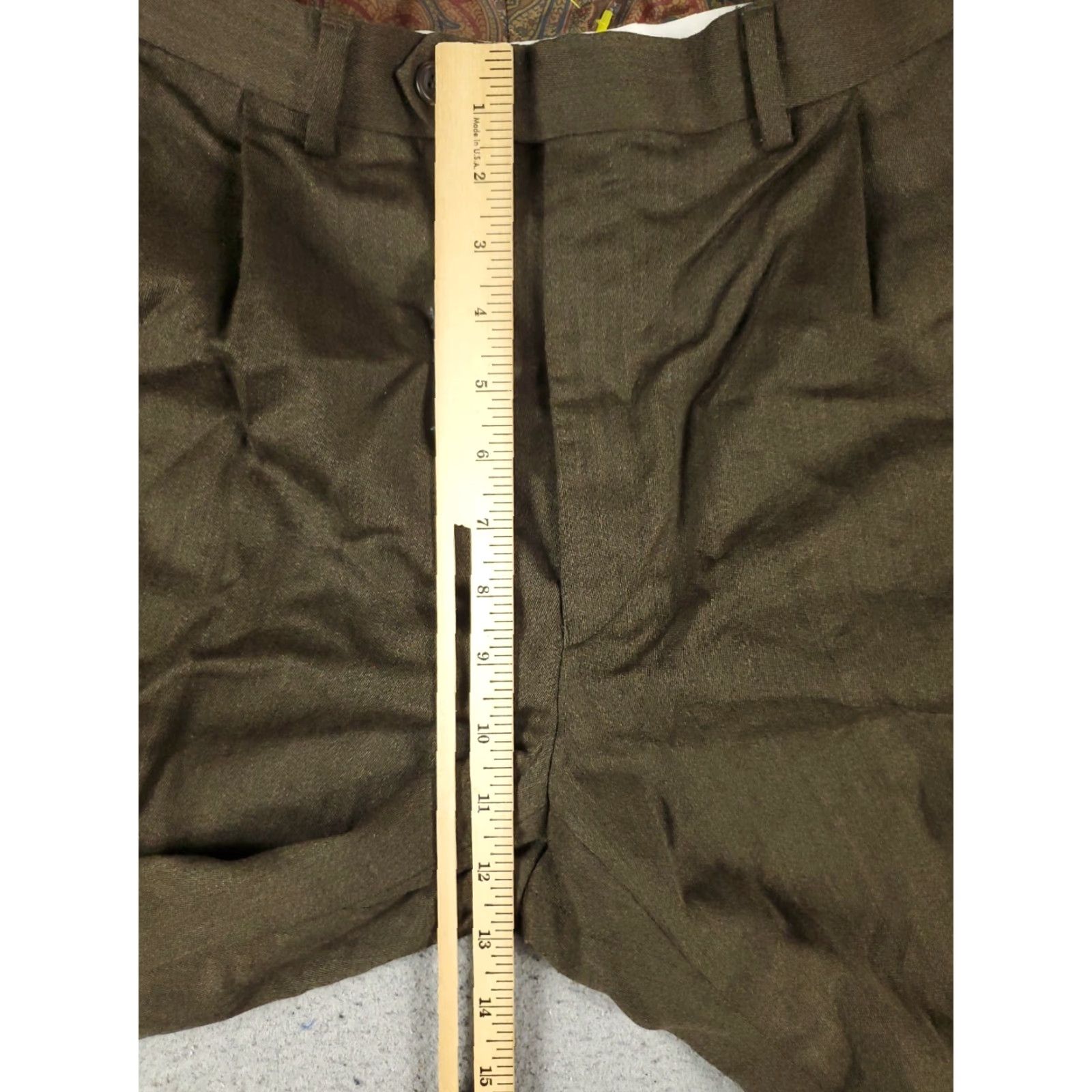 Ralph Lauren Ralph Lauren Dress Pants Mens 38x28 Brown Pleated Chino Trousers Regular Fit Size US 38 / EU 54 - 3 Thumbnail
